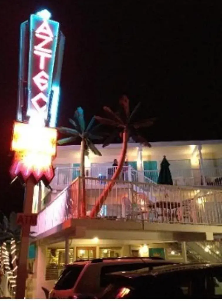 Facade/entrance in Aztec Motel Wildwood Crest Beach Facade/entrance in Aztec Motel Wildwood Crest Beach