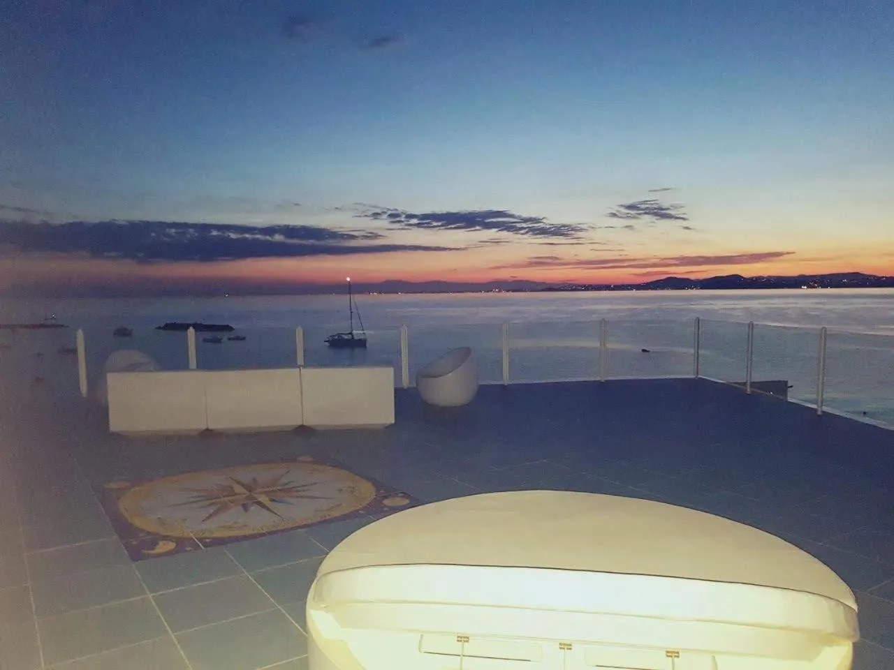 Sea view in Hotel Solemare Beach & Beauty SPA