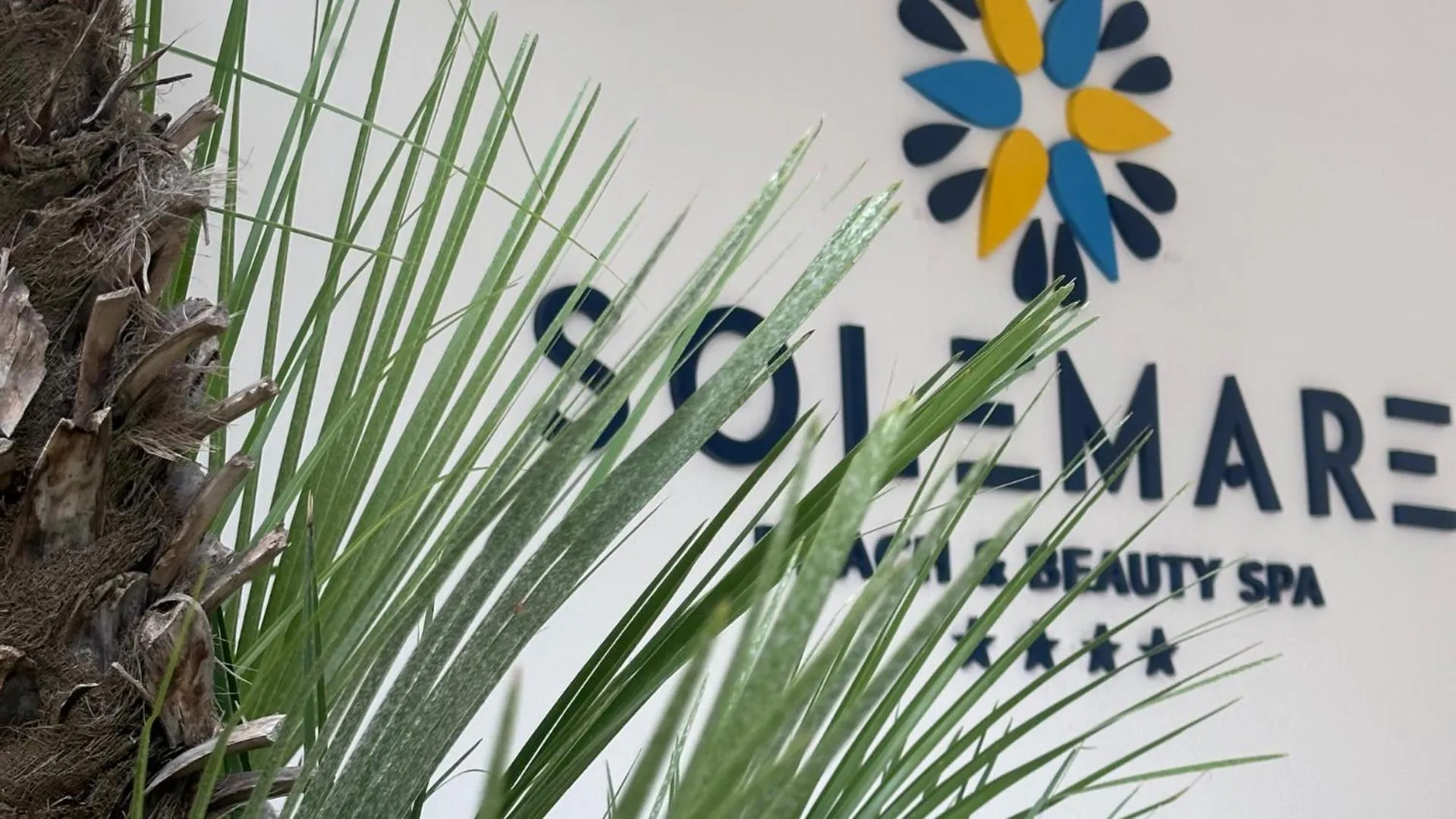 Property logo or sign in Hotel Solemare Beach & Beauty SPA