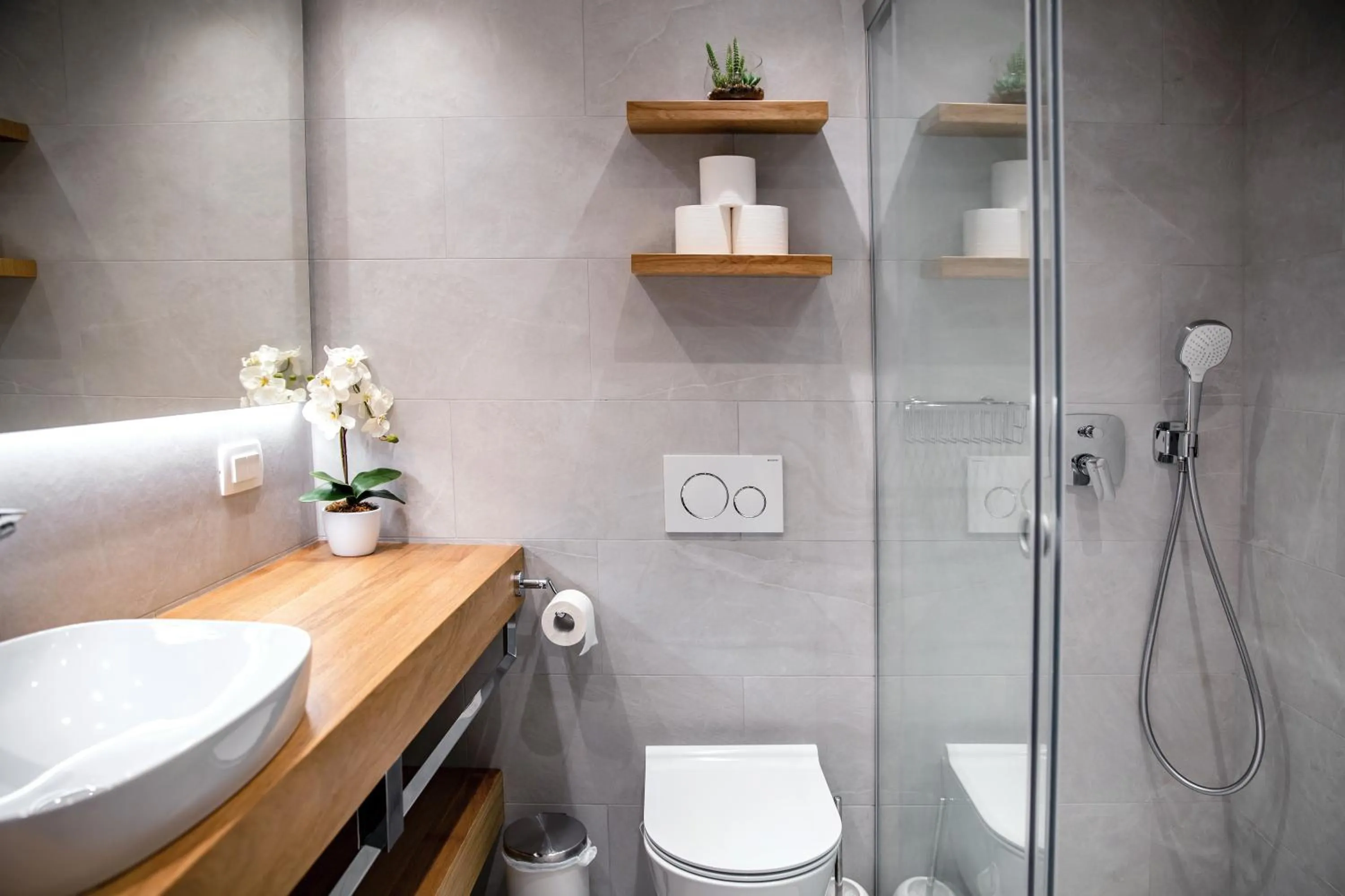 Bathroom in Apartments Hiša Pod Gradom