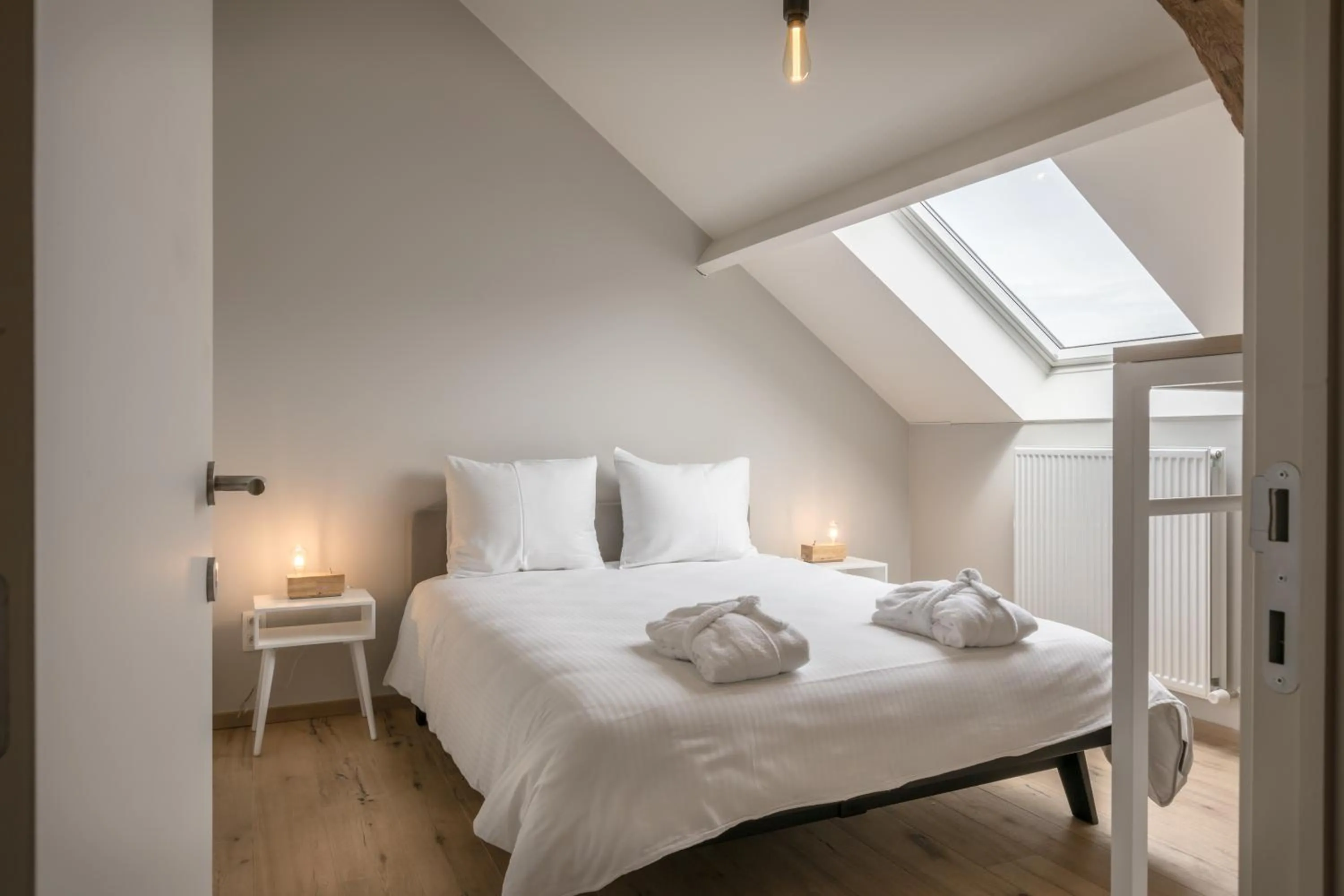 Bed in Logement Den Beer