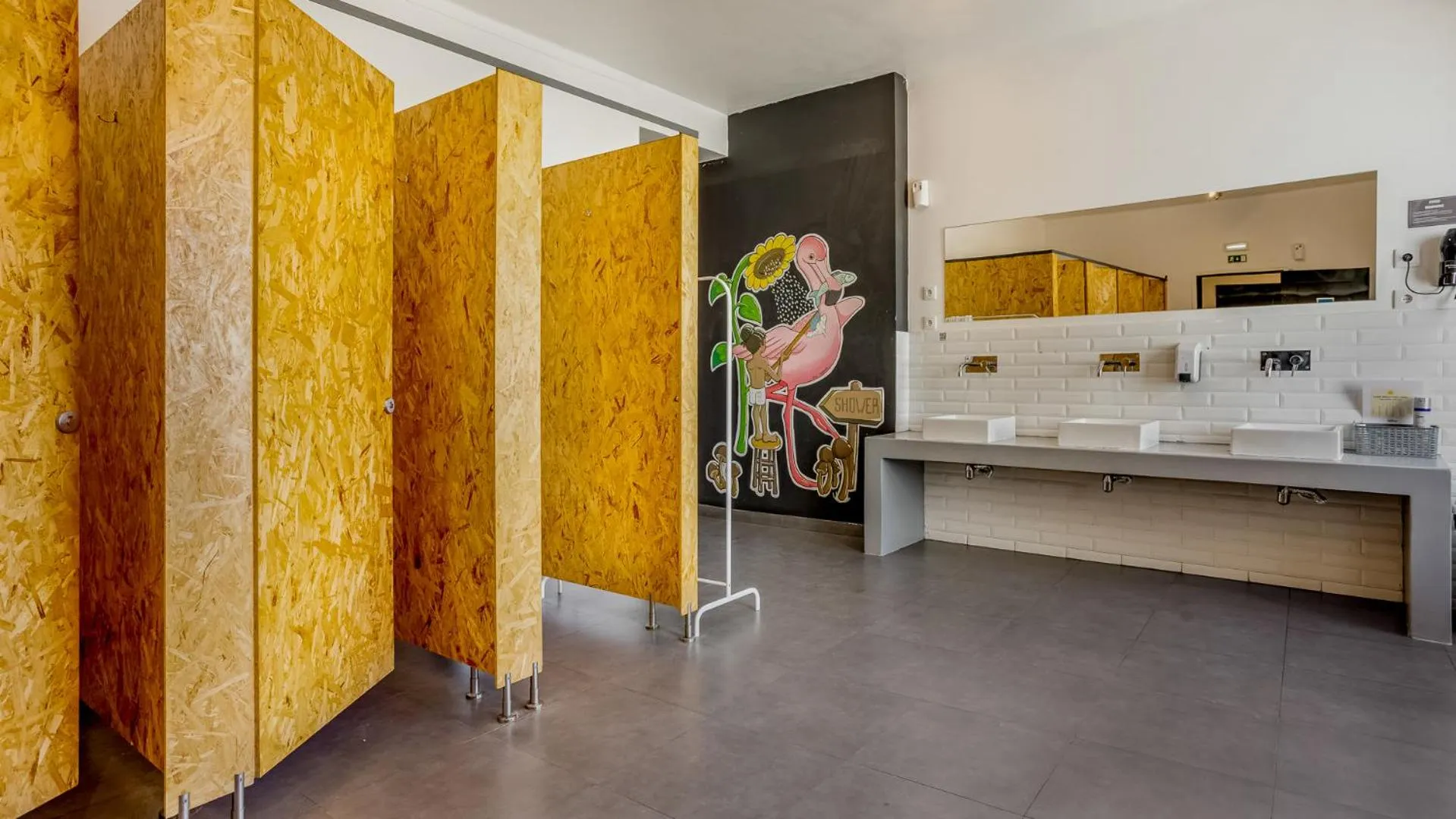 Bathroom in Hostellicious