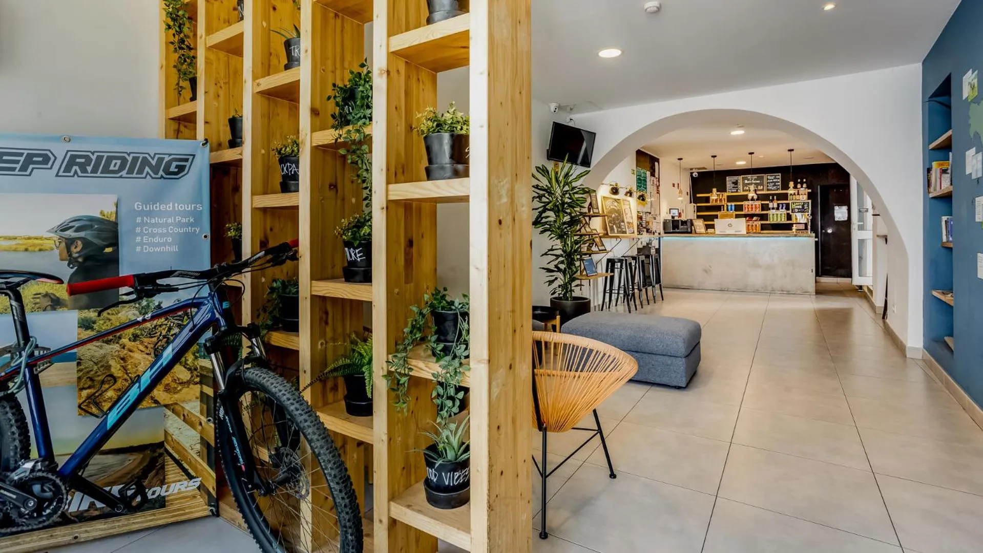 Lobby or reception in Hostellicious