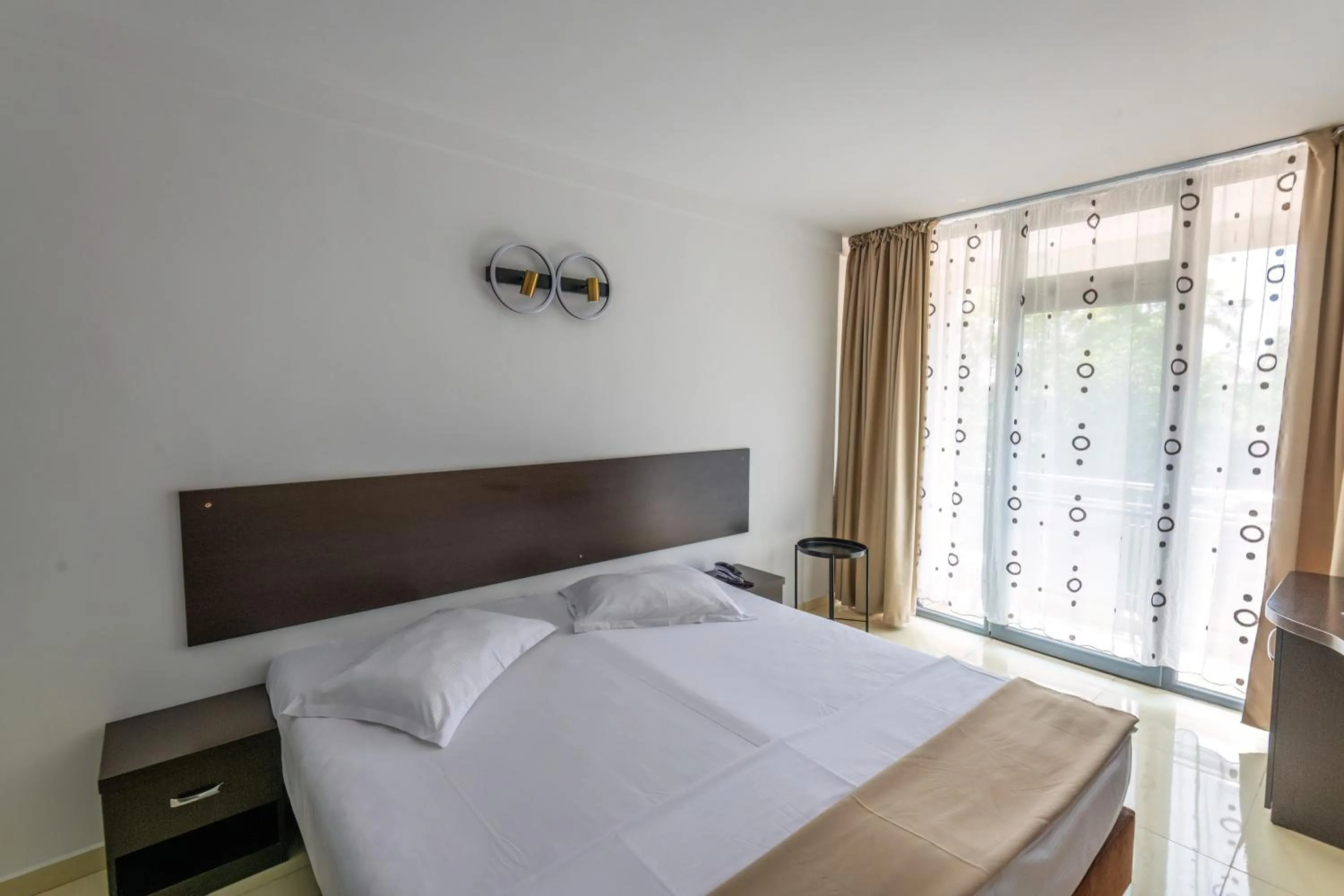 Bed in Hotel Recif