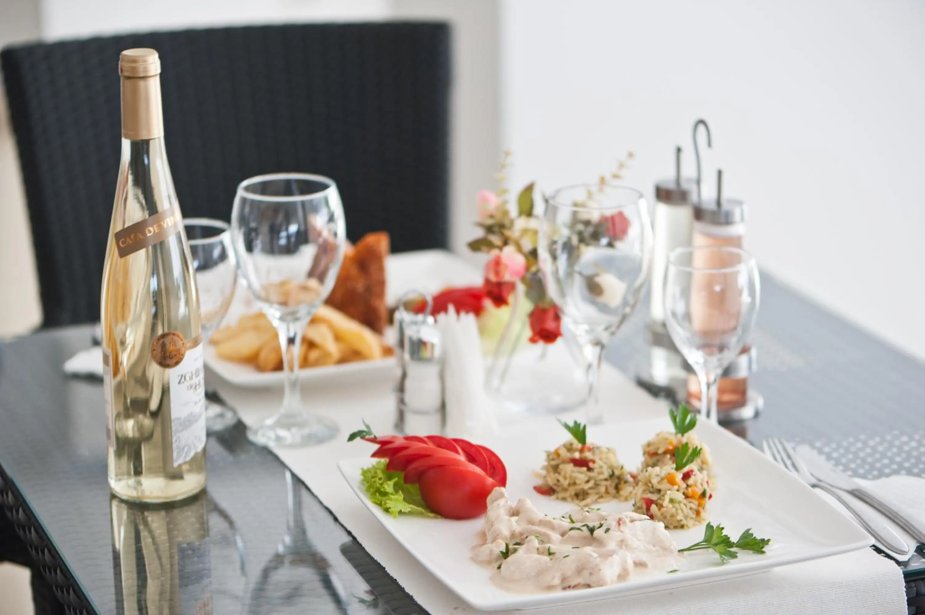 Food and drinks in Hotel Recif