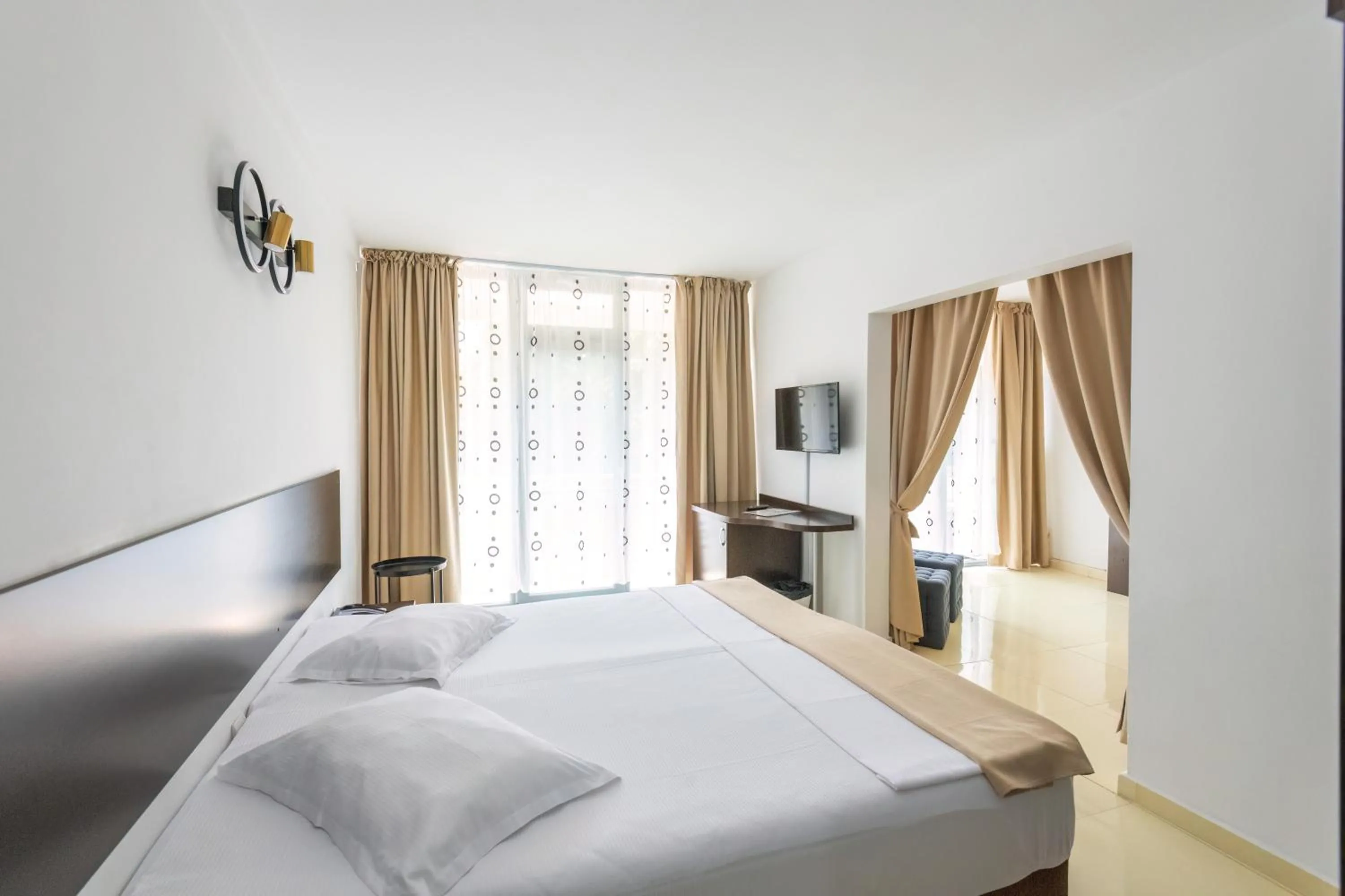 Bed in Hotel Recif
