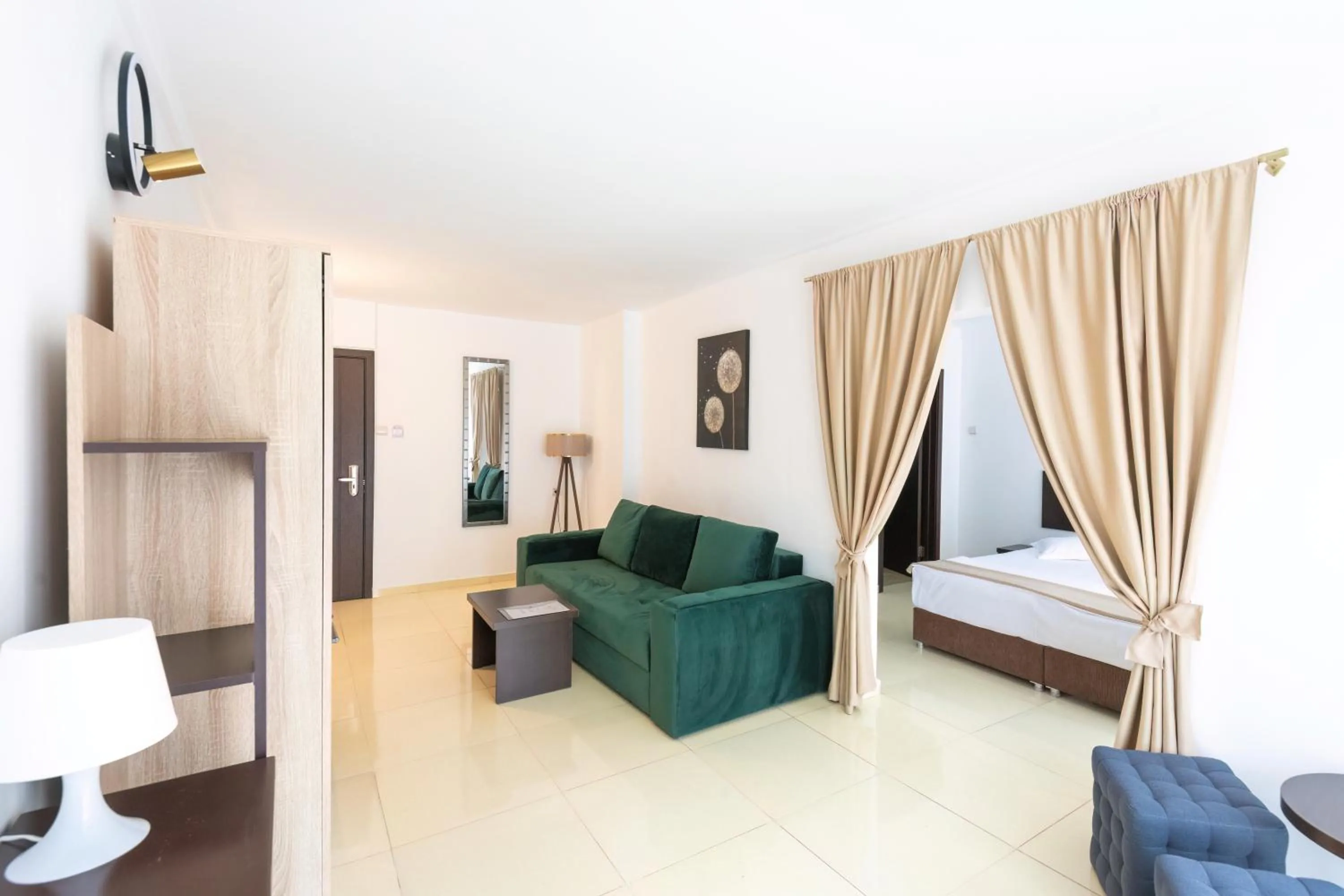 Bed in Hotel Recif