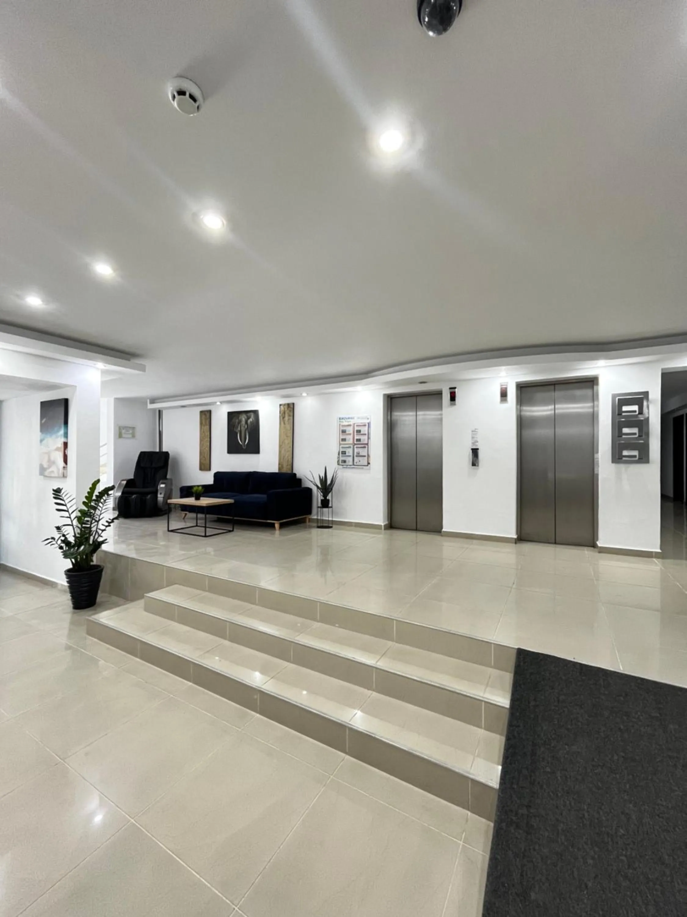 Lobby or reception in Hotel Recif