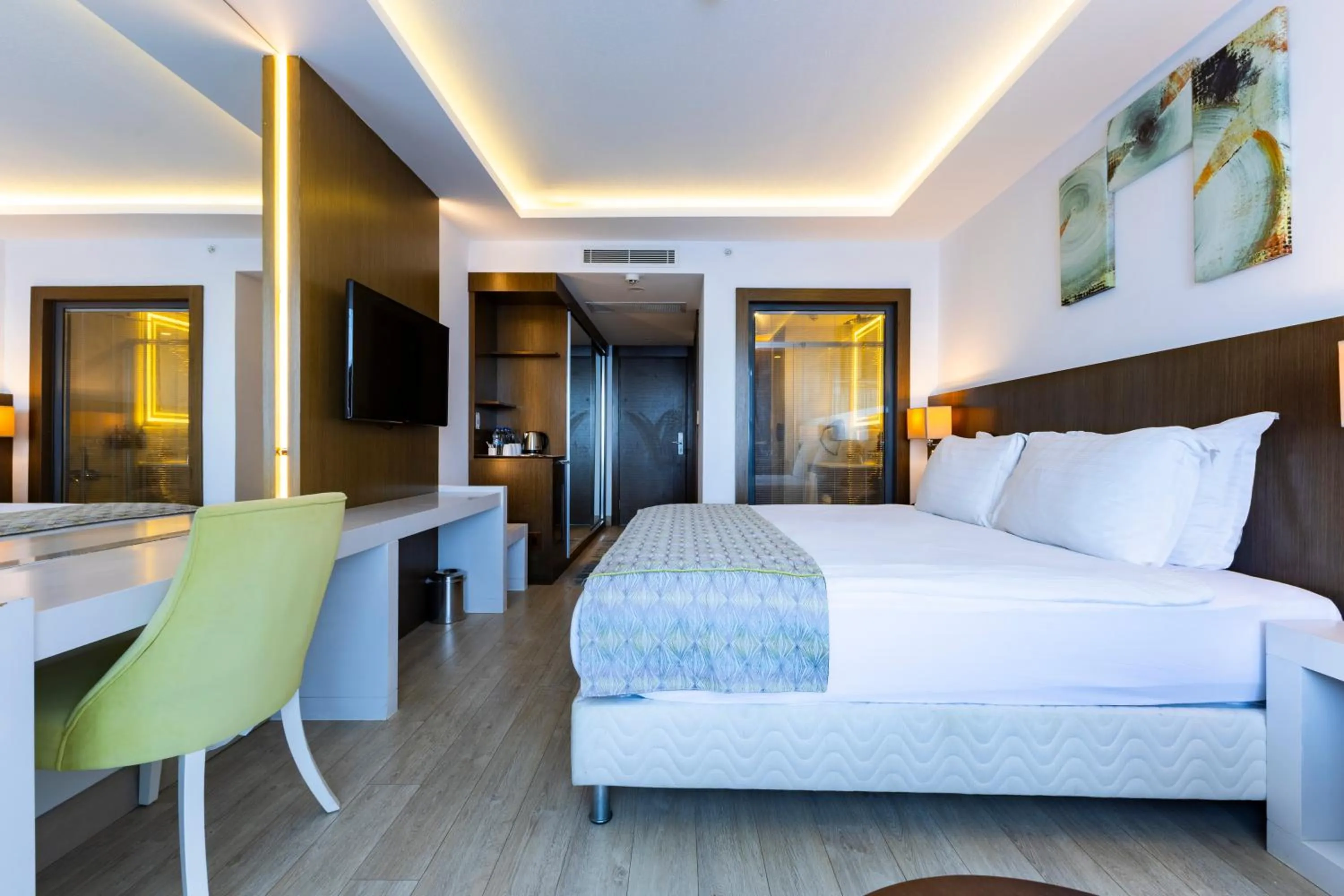 Photo of the whole room, Bed in The Nowness Luxury Hotel & Spa Adulty Only