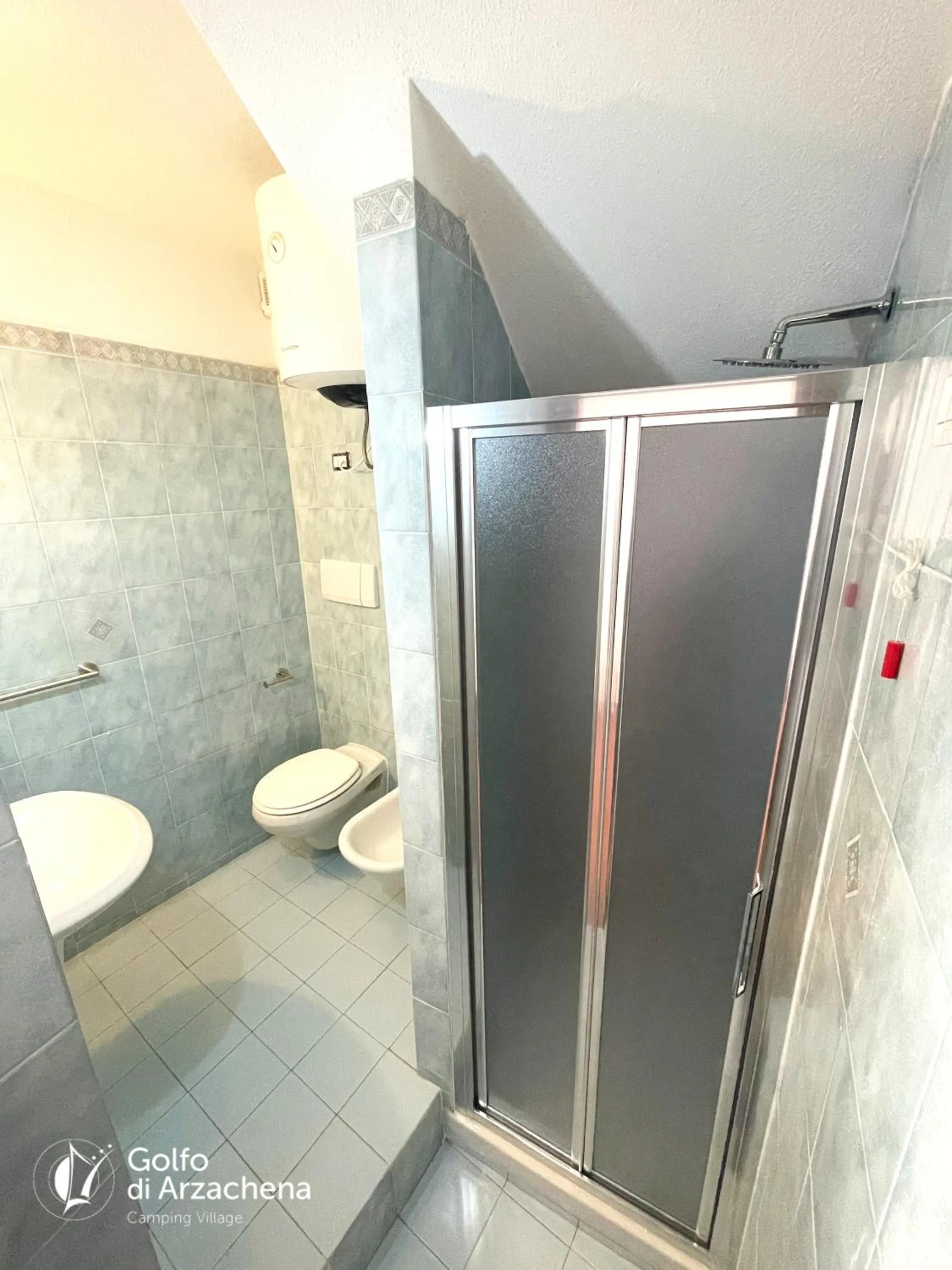 Shower in Villaggio Camping Golfo di Arzachena