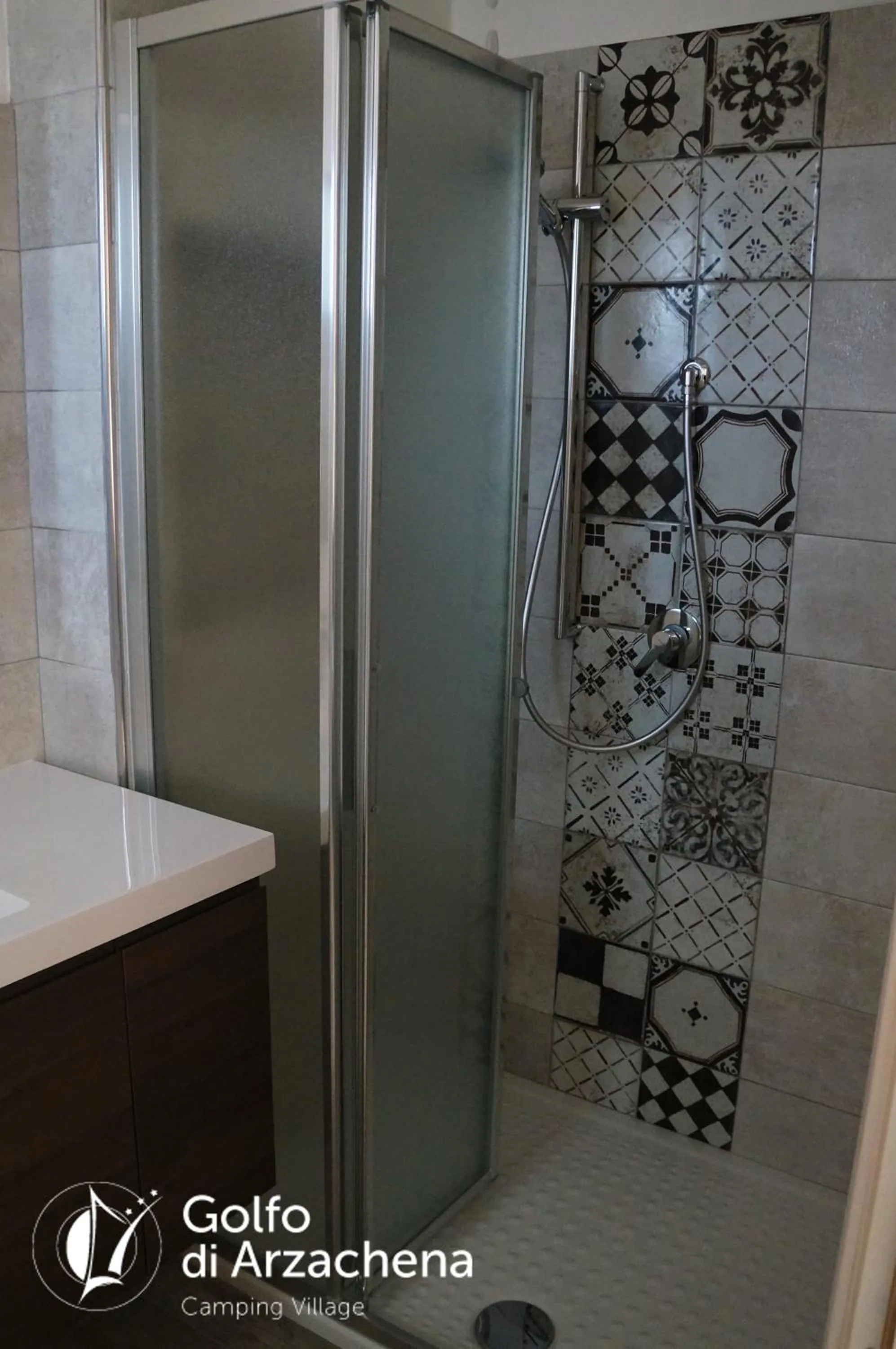 Bathroom in Villaggio Camping Golfo di Arzachena