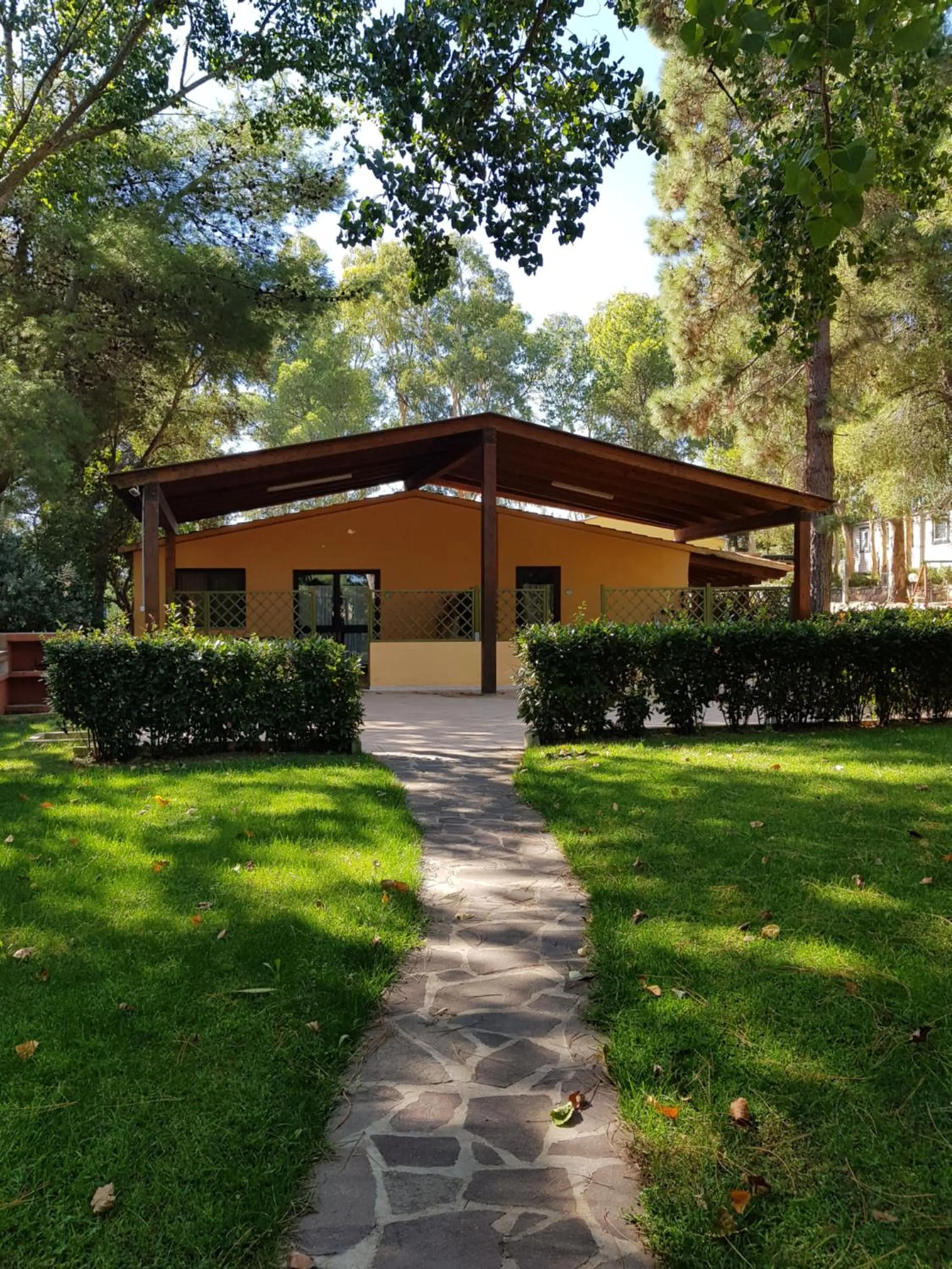 Patio in Villaggio Camping Golfo di Arzachena
