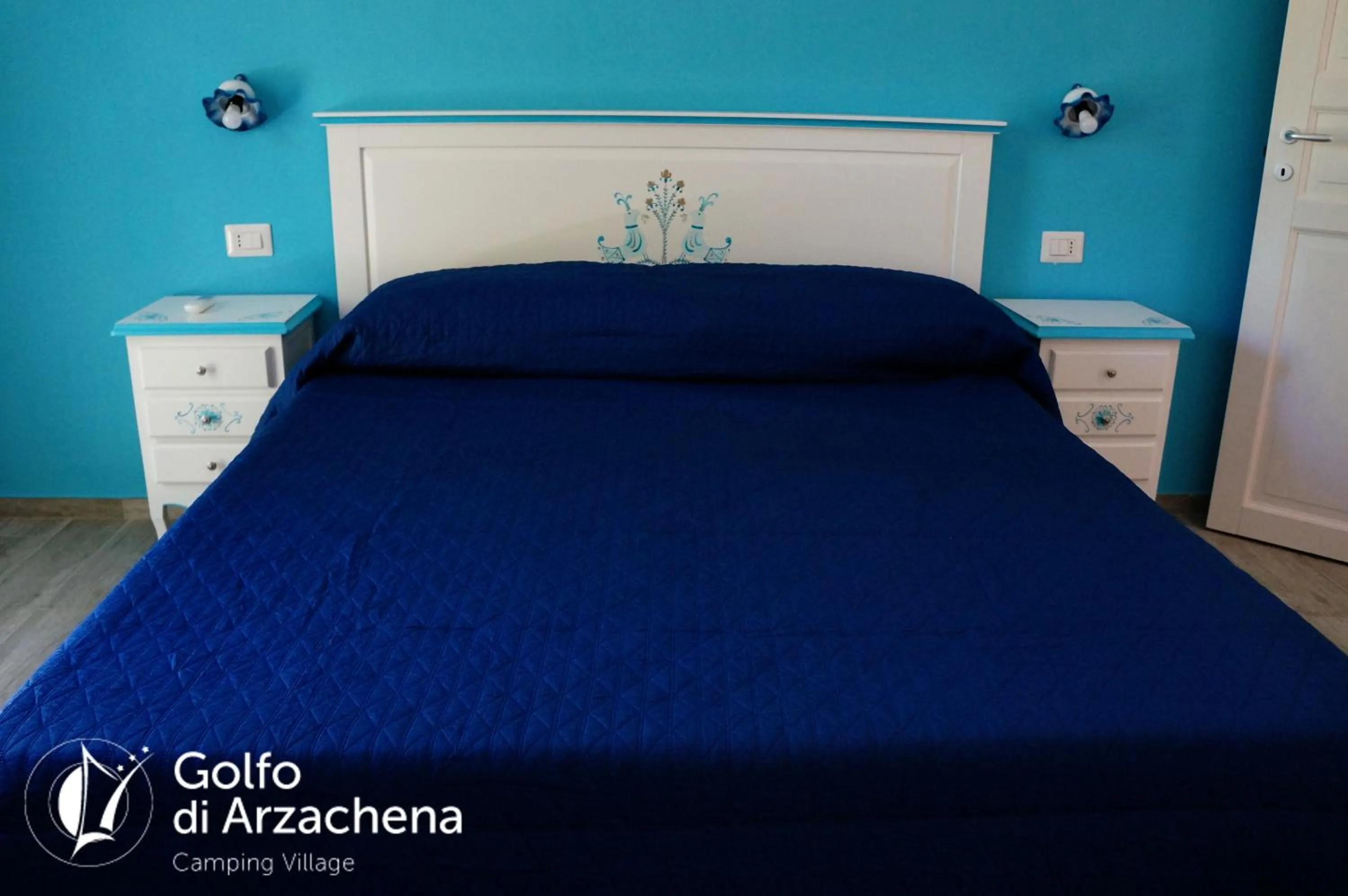 Bed in Villaggio Camping Golfo di Arzachena