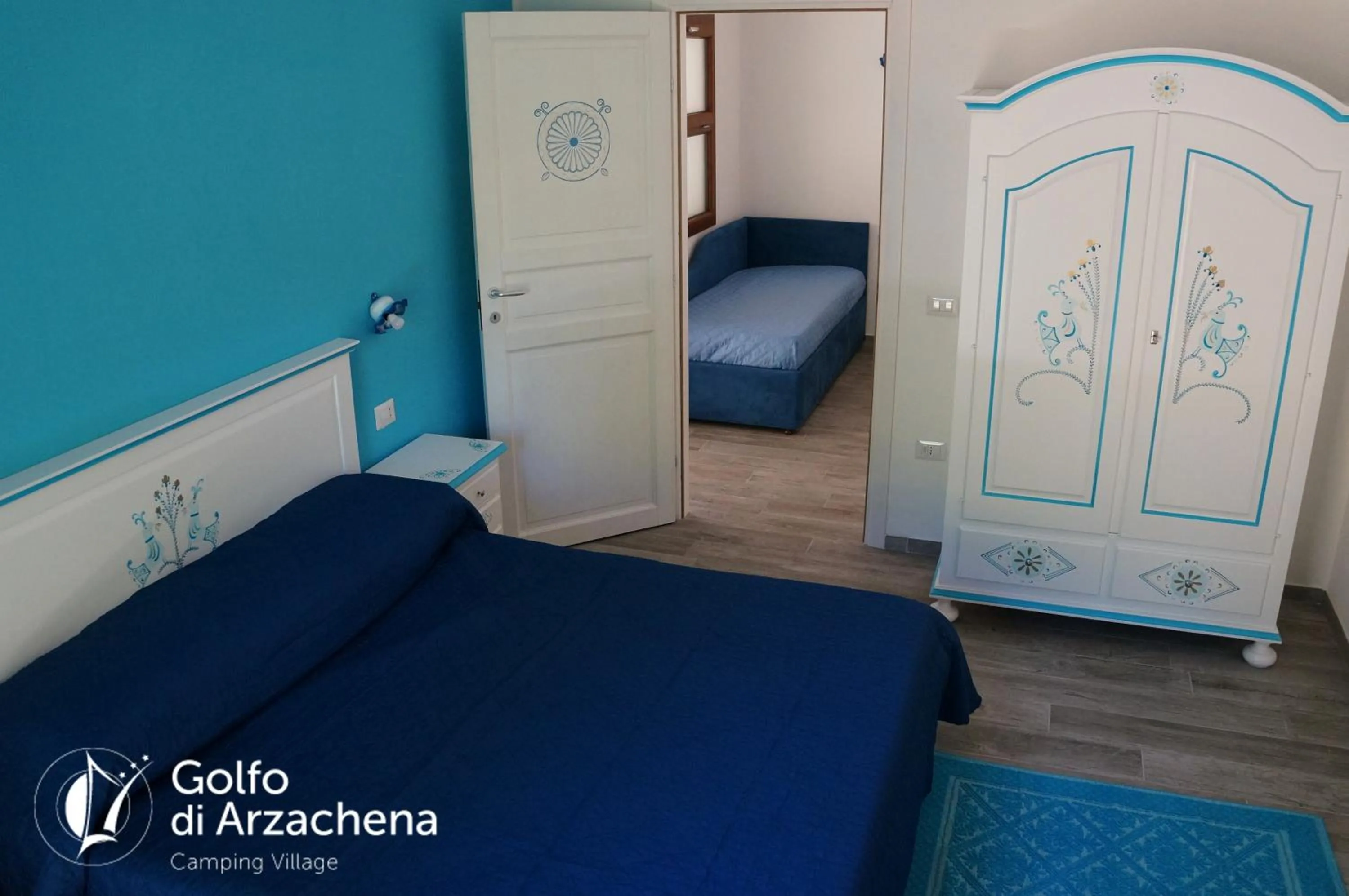 Bed in Villaggio Camping Golfo di Arzachena
