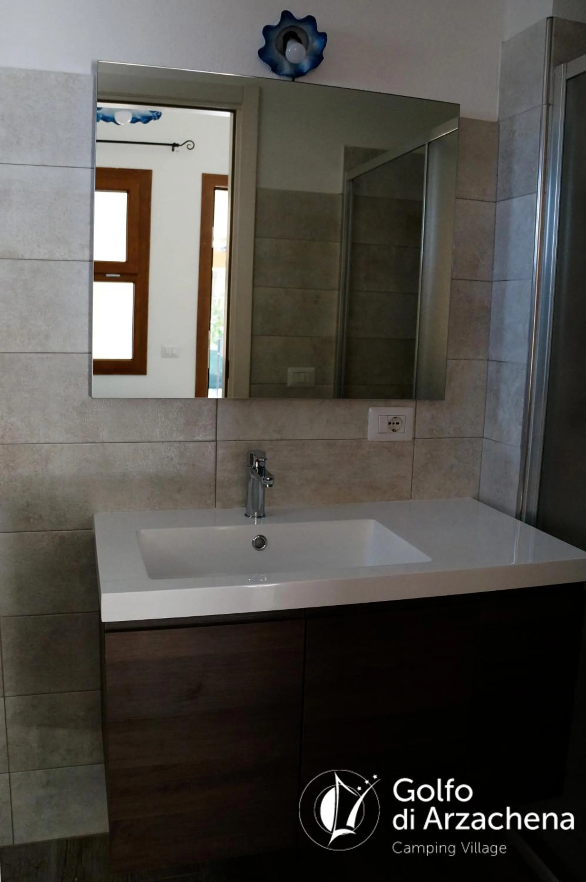 Bathroom in Villaggio Camping Golfo di Arzachena