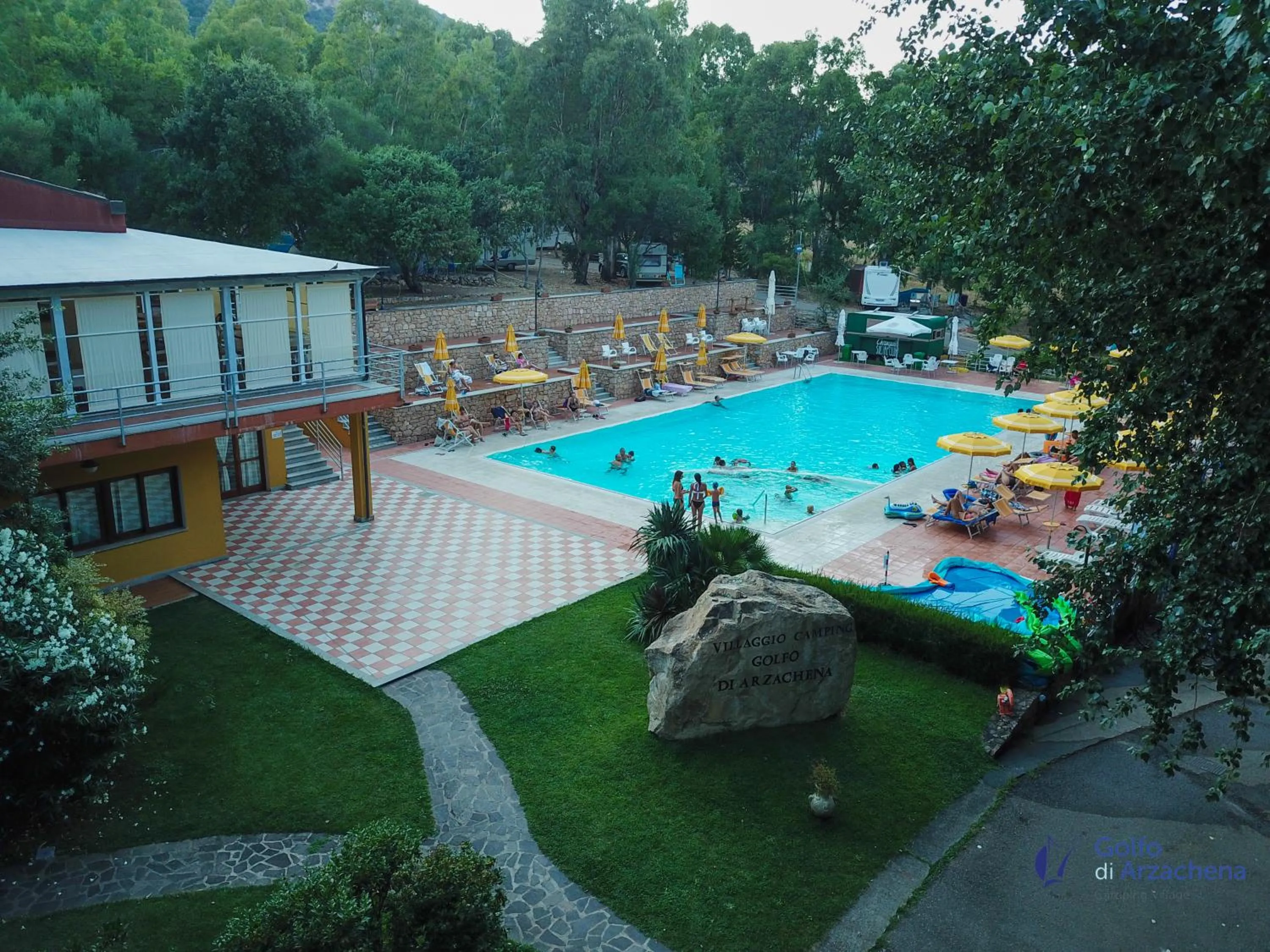 Garden in Villaggio Camping Golfo di Arzachena