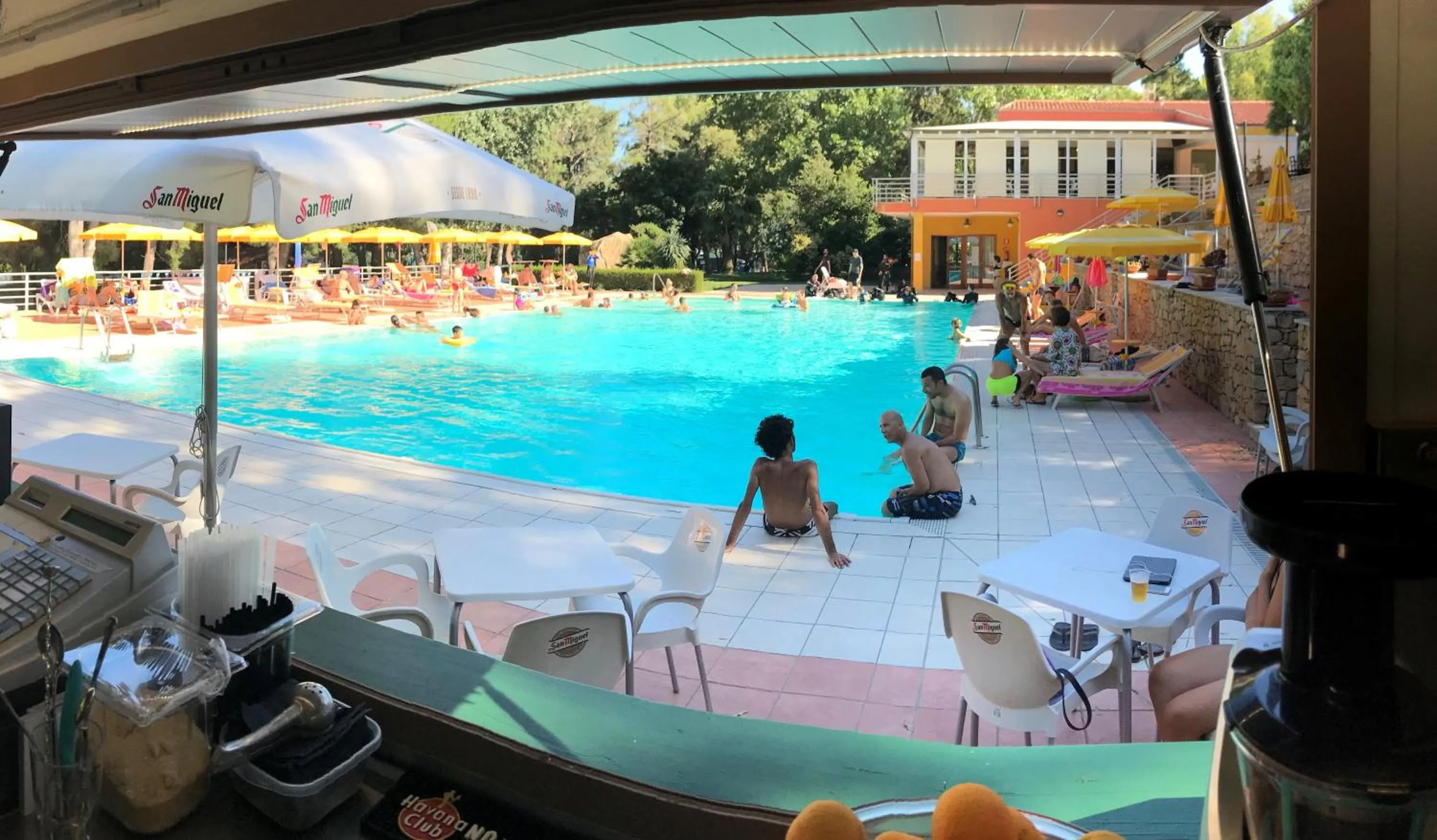 Pool view in Villaggio Camping Golfo di Arzachena