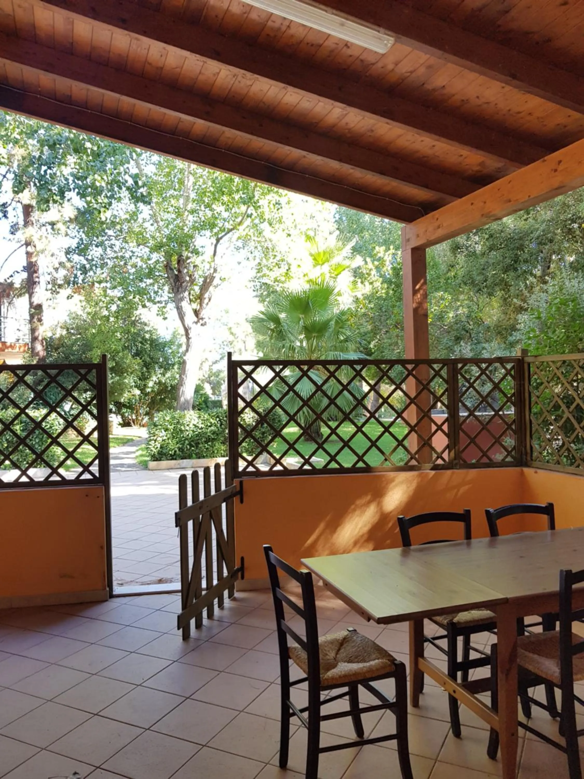 Patio in Villaggio Camping Golfo di Arzachena