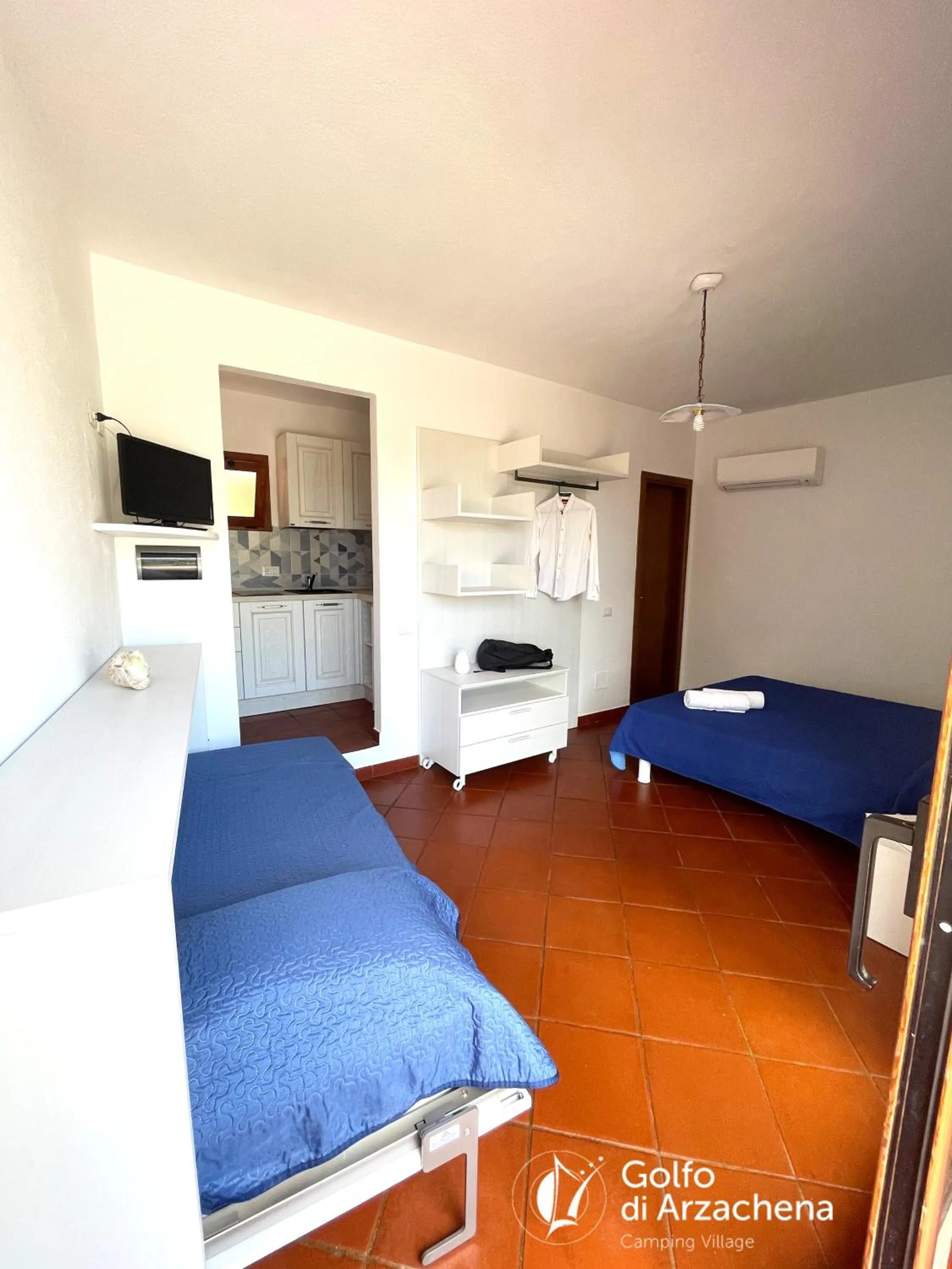 Bed in Villaggio Camping Golfo di Arzachena