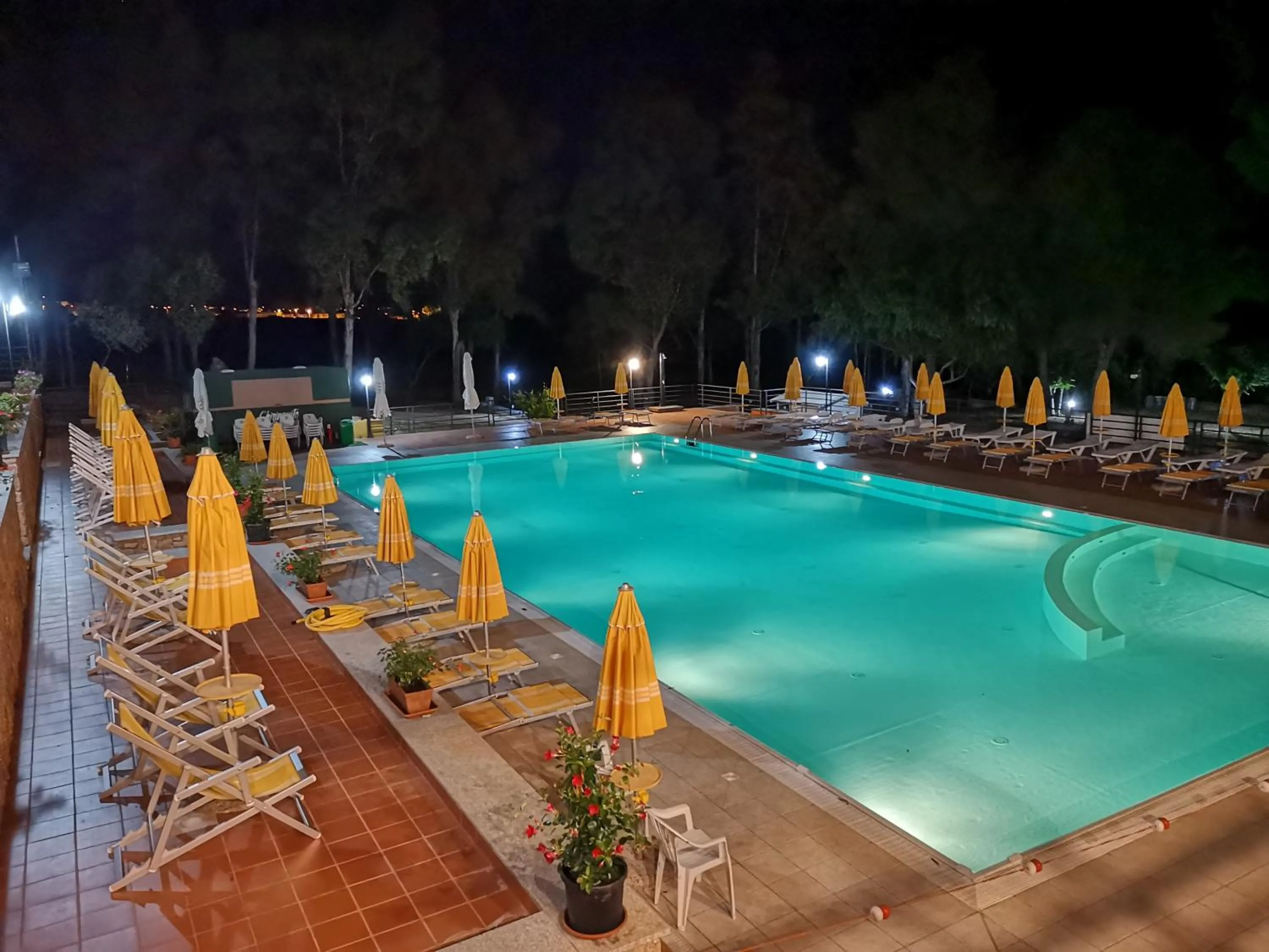 Pool view in Villaggio Camping Golfo di Arzachena