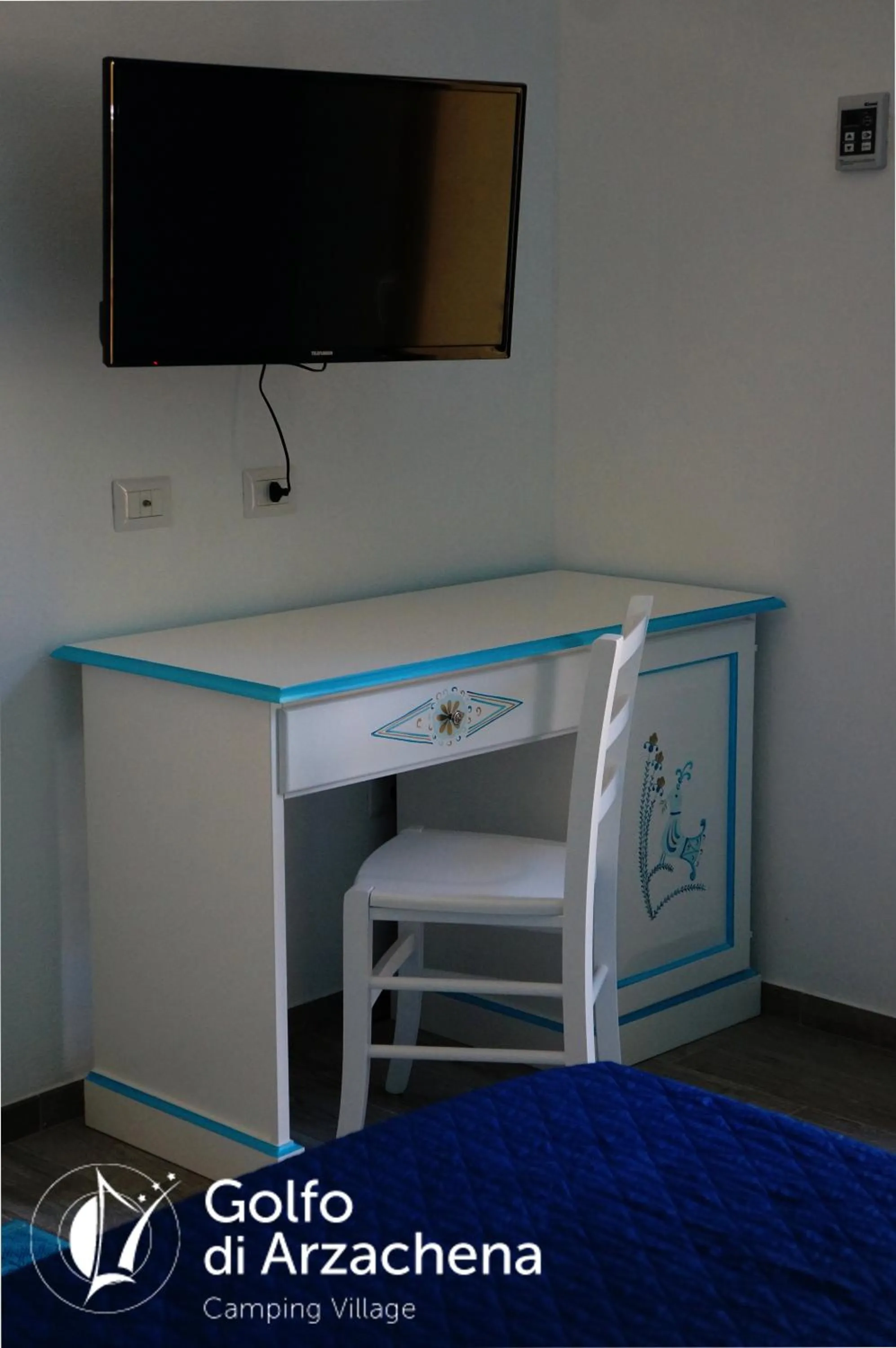 Bed in Villaggio Camping Golfo di Arzachena