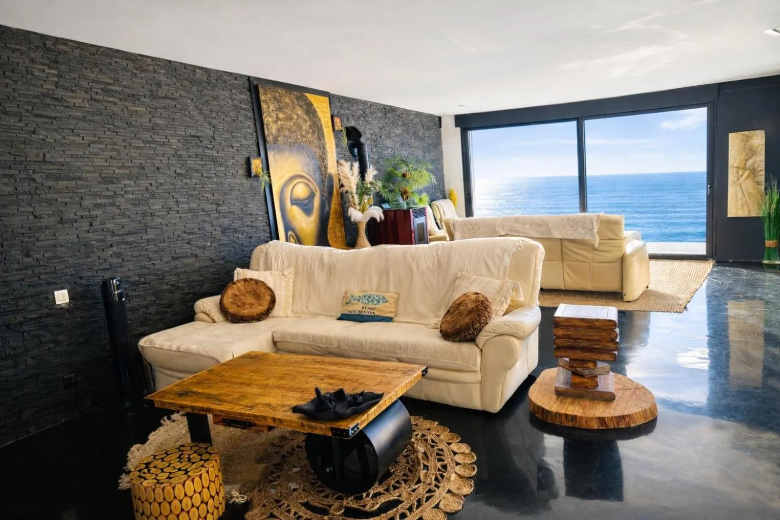 Communal lounge/ TV room in Villa le dauphin Meschers 4 étoiles vu Mer