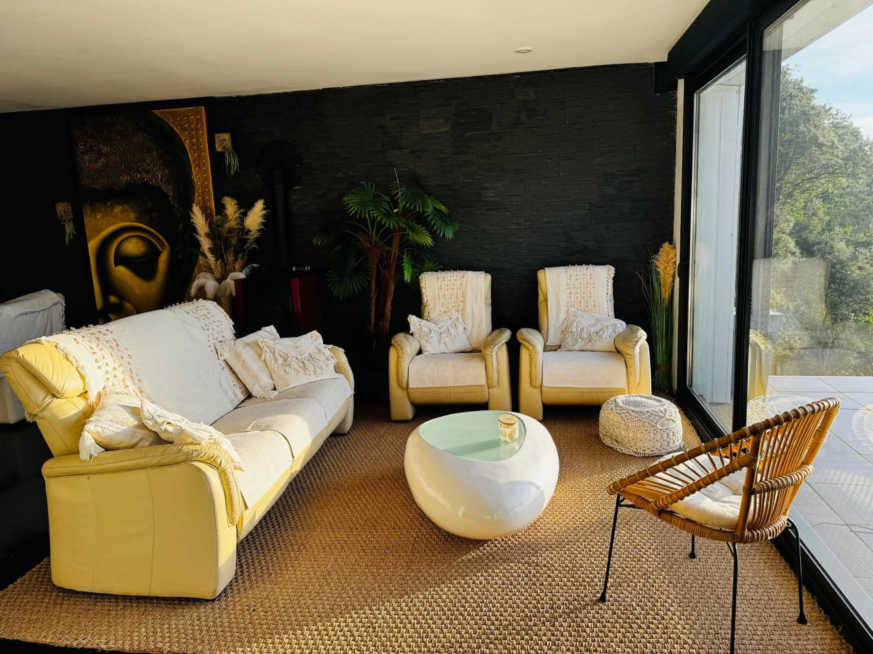 Communal lounge/ TV room in Villa le dauphin Meschers 4 étoiles vu Mer