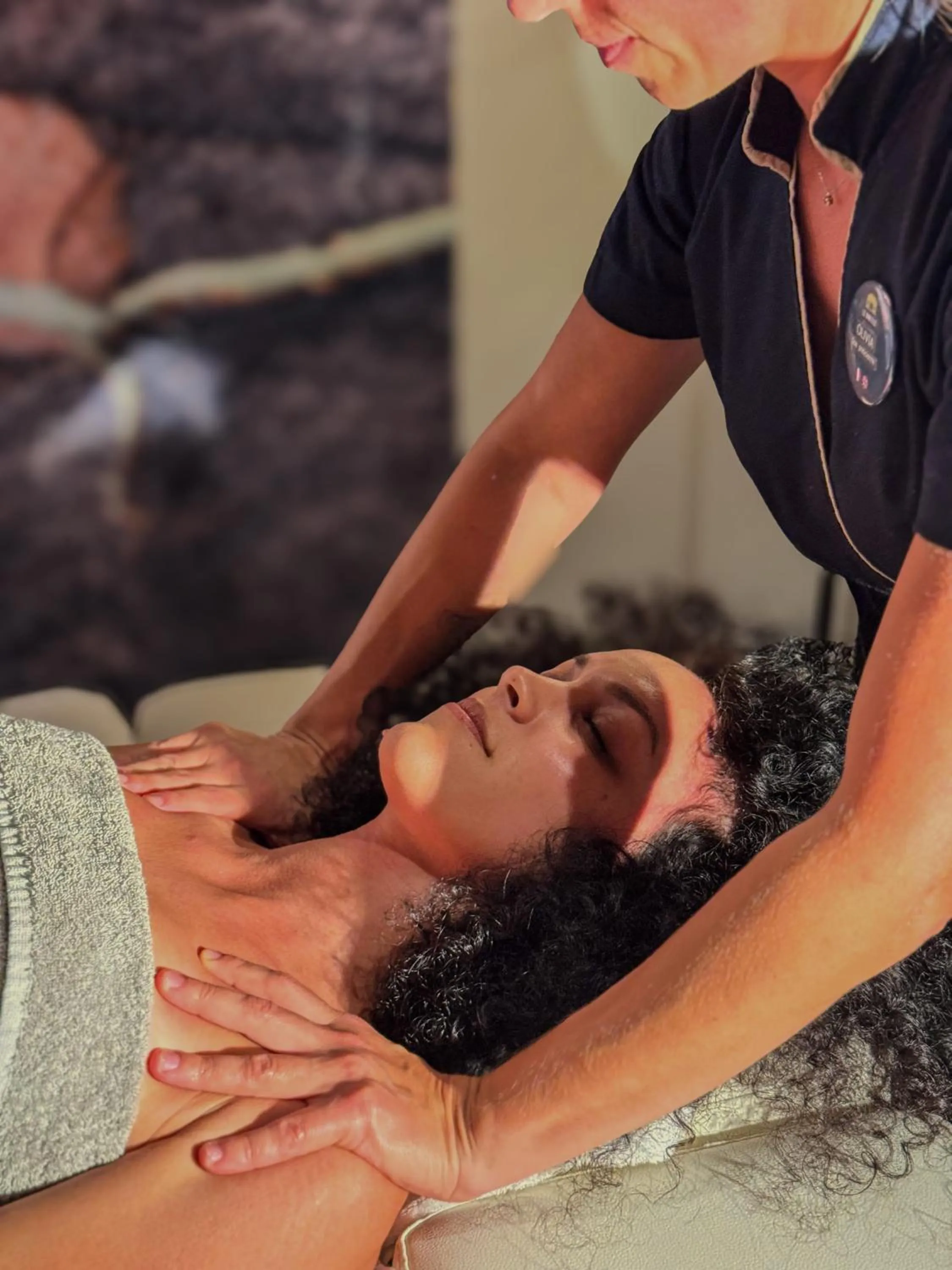 Spa and wellness centre/facilities in Dimitile Hôtel & Spa