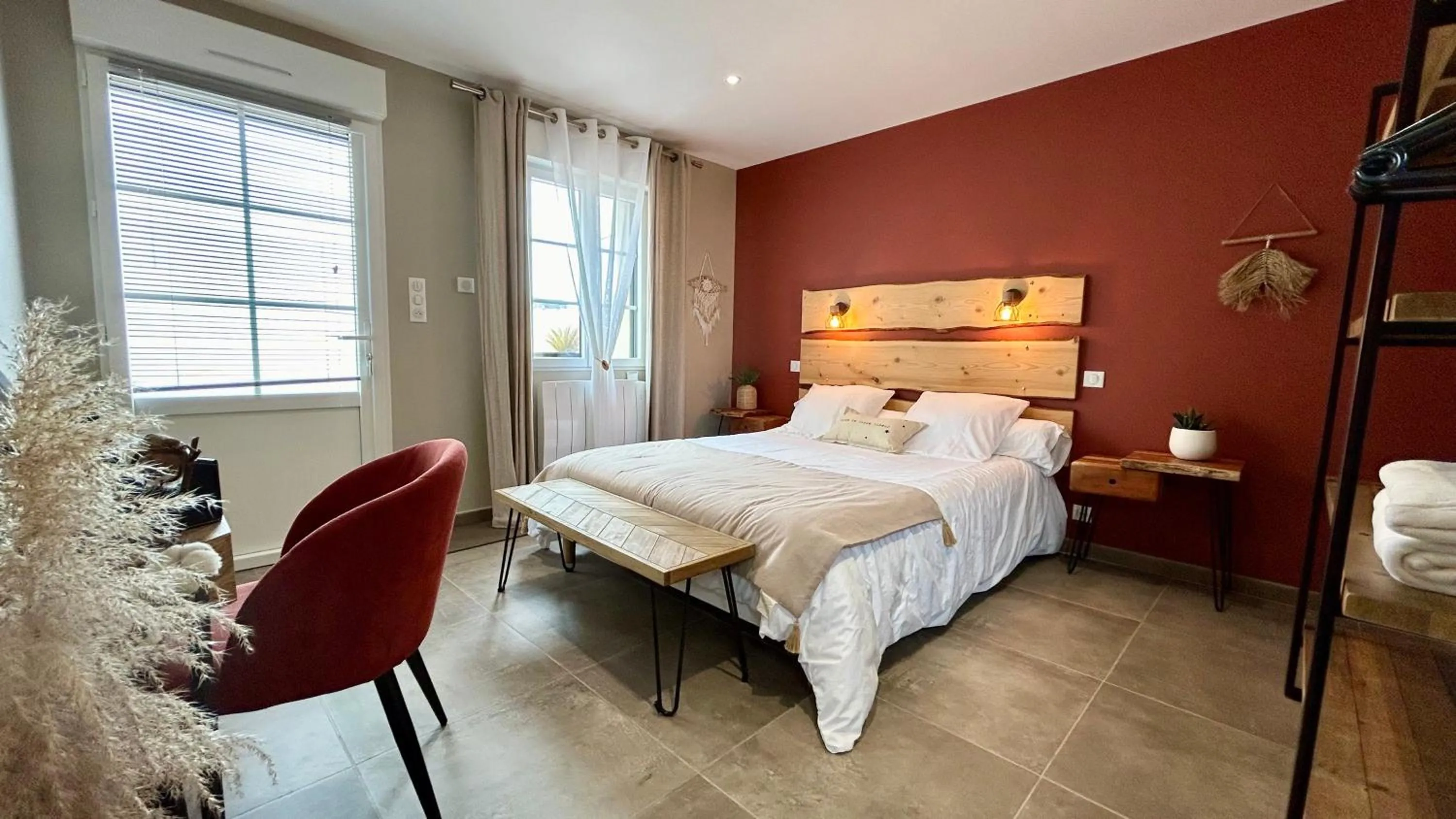 Bed in La Rose des Vents