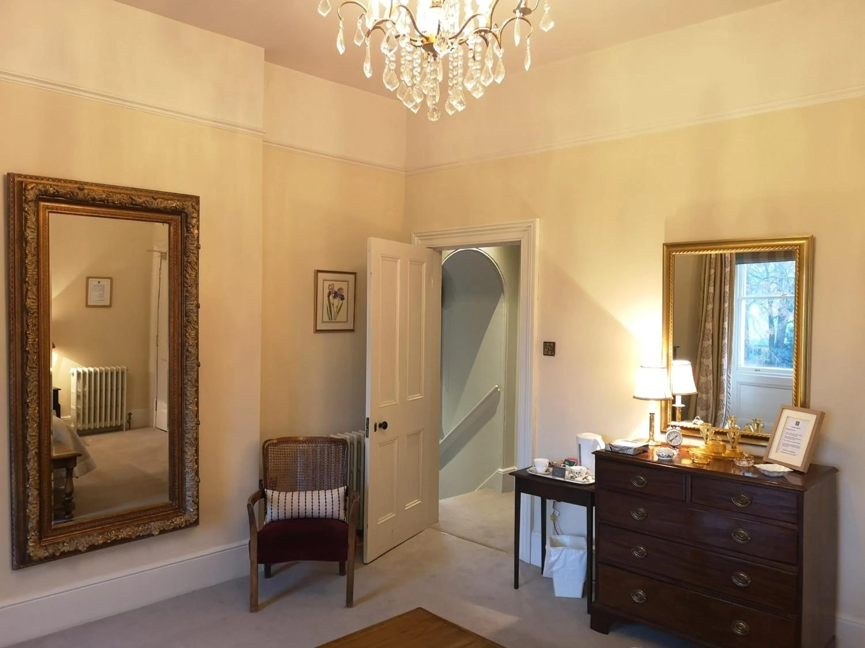 Seating area in Cleatham Hall