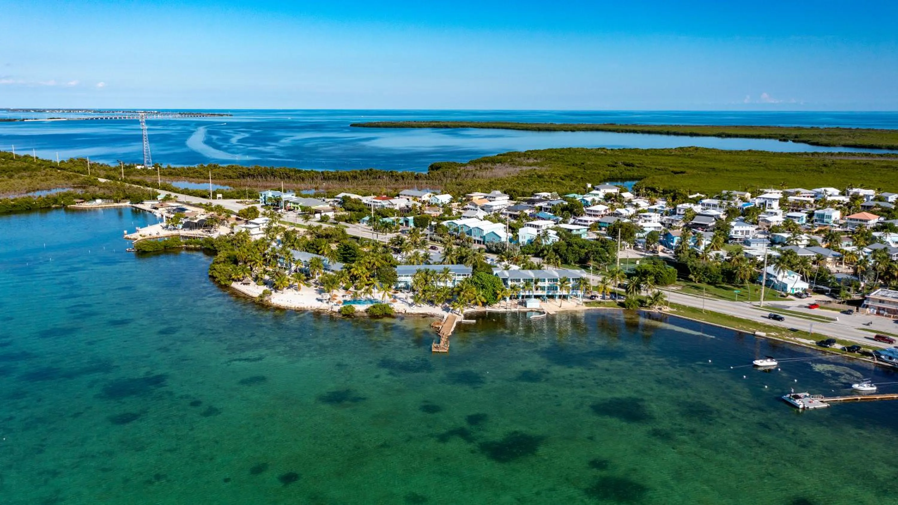 Bird's eye view in Lime Tree Bay Resort