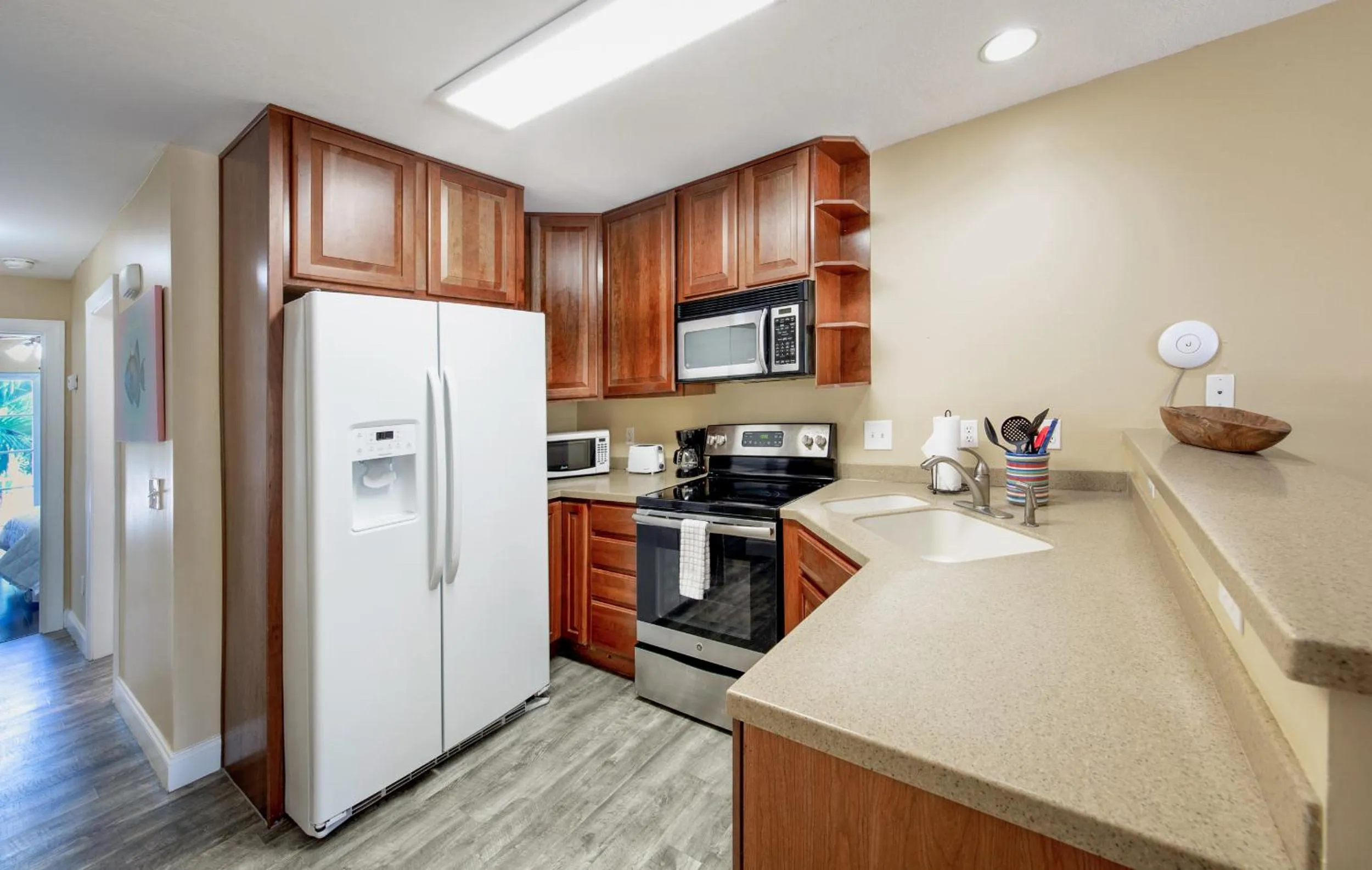 Kitchen or kitchenette in Lime Tree Bay Resort