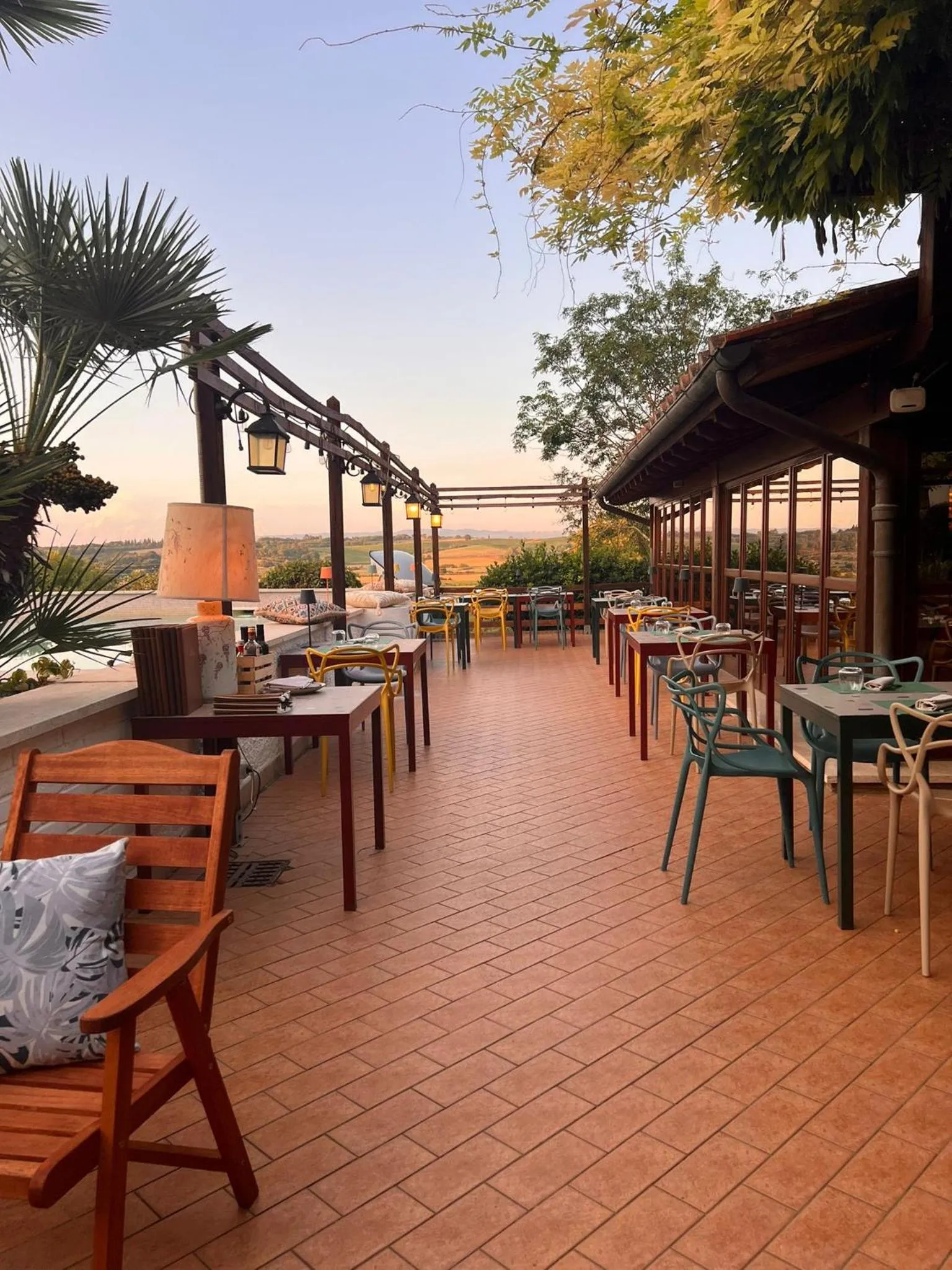 Restaurant/places to eat in Hotel Il Pietreto