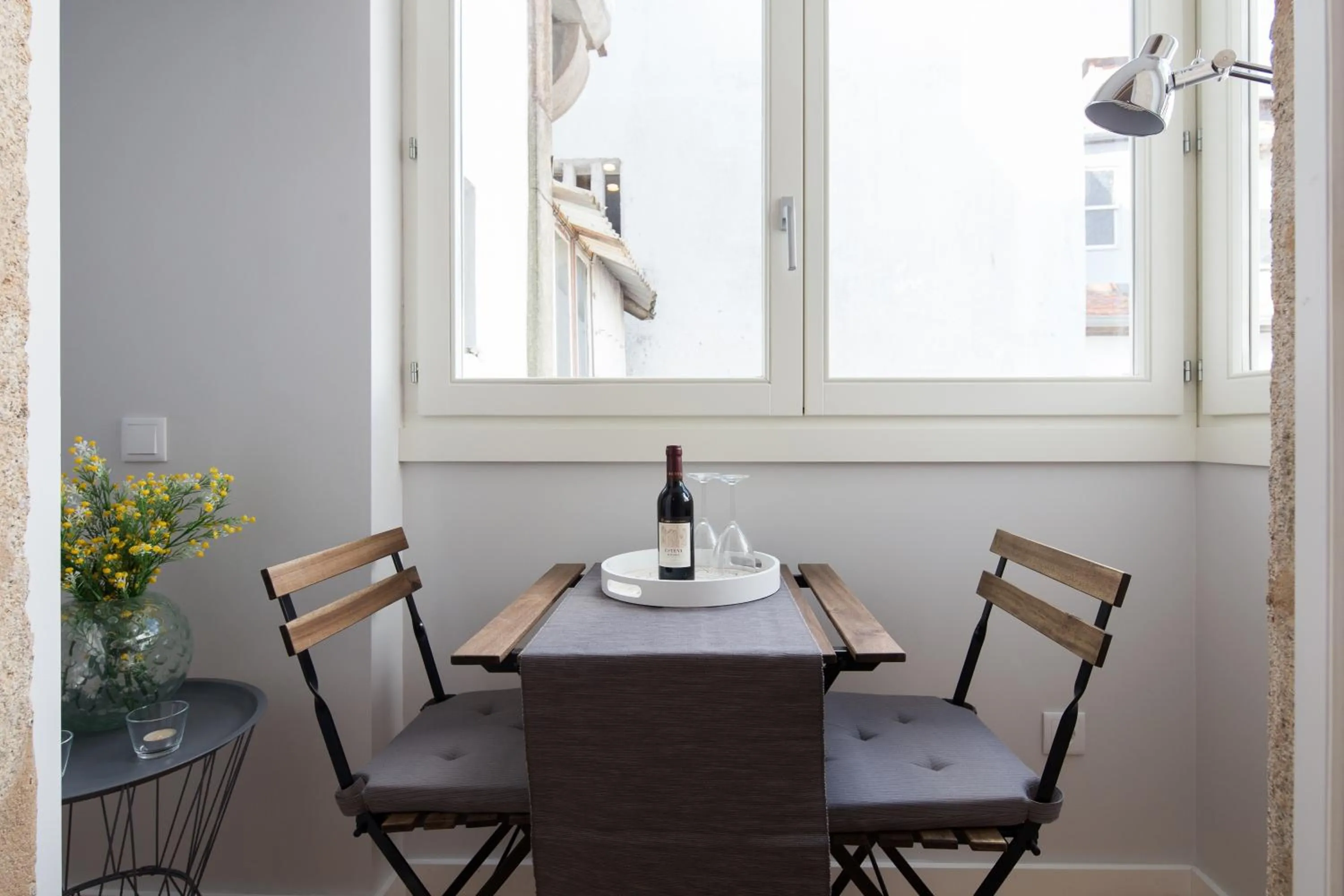 Dining area in Virtudes City Lofts