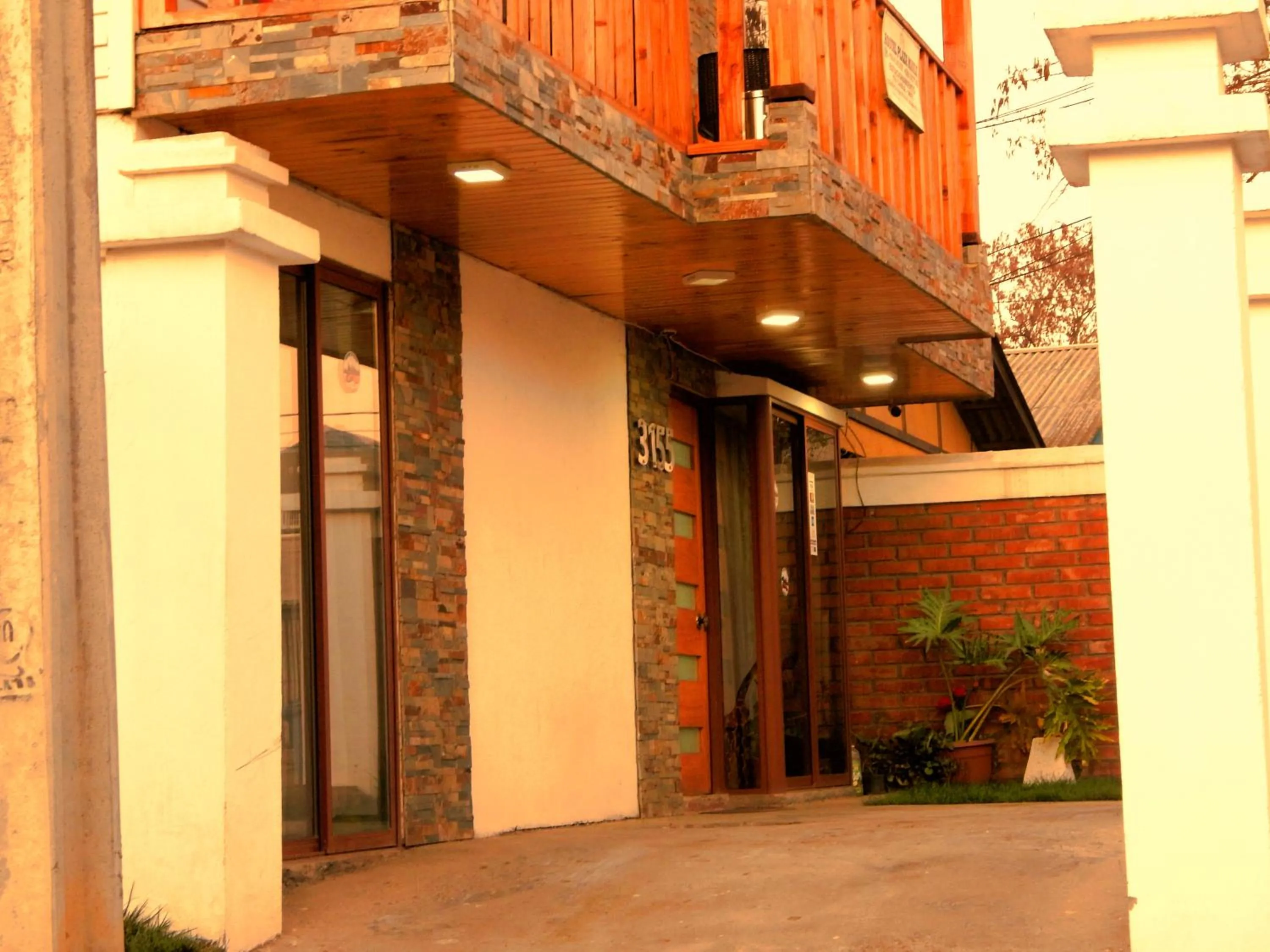 Facade/entrance in Hostal Plaza Maule