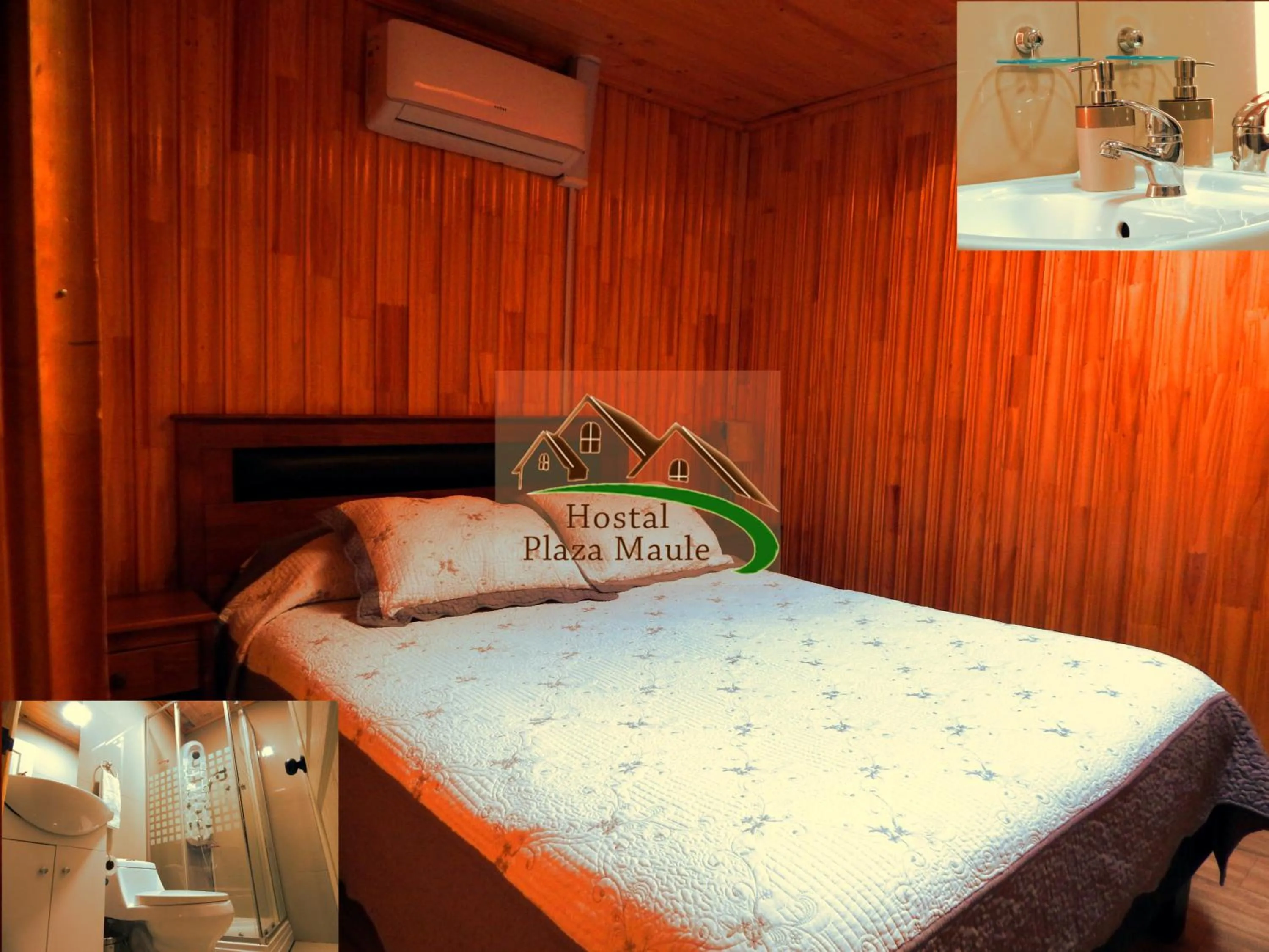 Bed in Hostal Plaza Maule