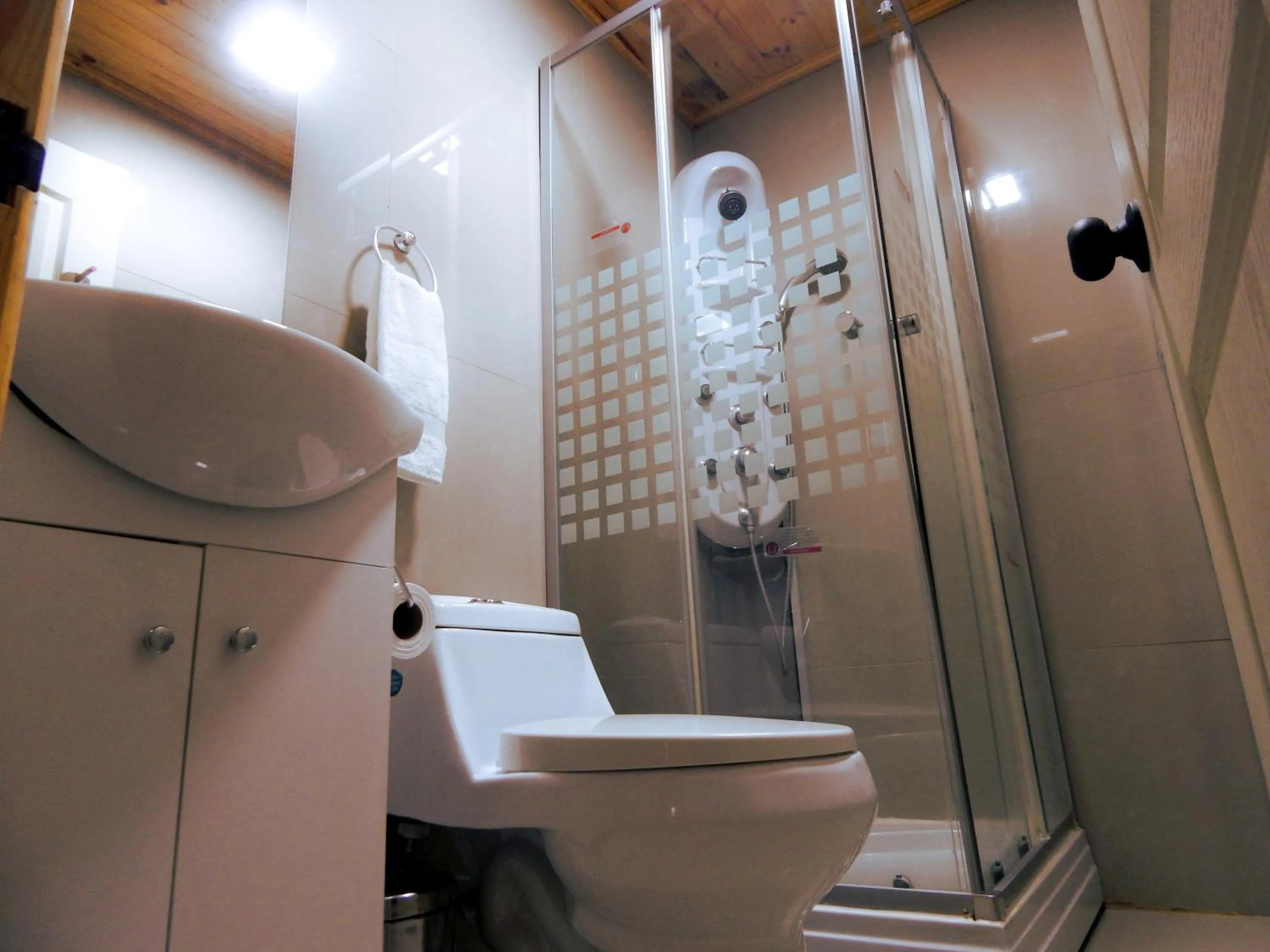 Bathroom in Hostal Plaza Maule
