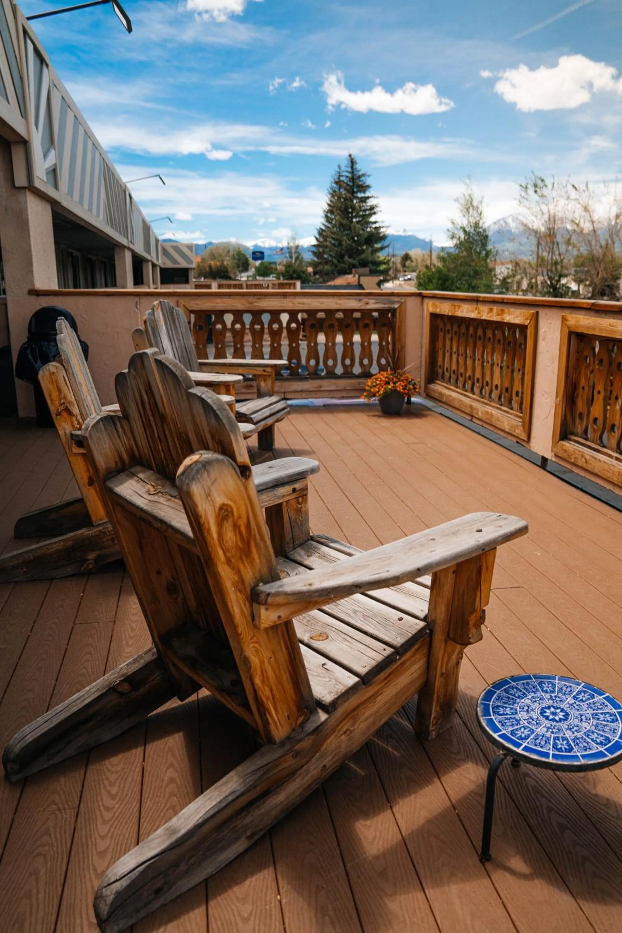Balcony/Terrace in Salida Inn & Monarch Suites