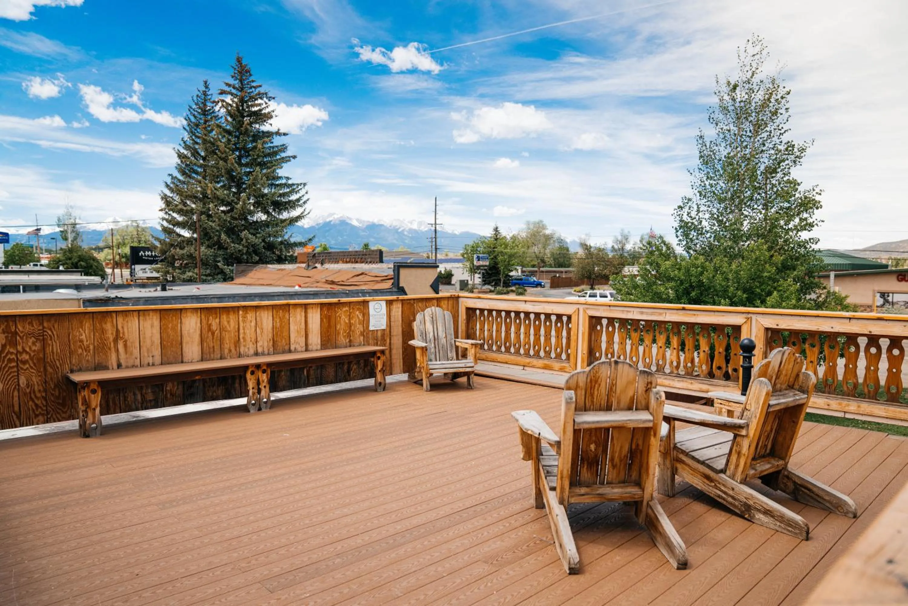 Balcony/Terrace in Salida Inn & Monarch Suites