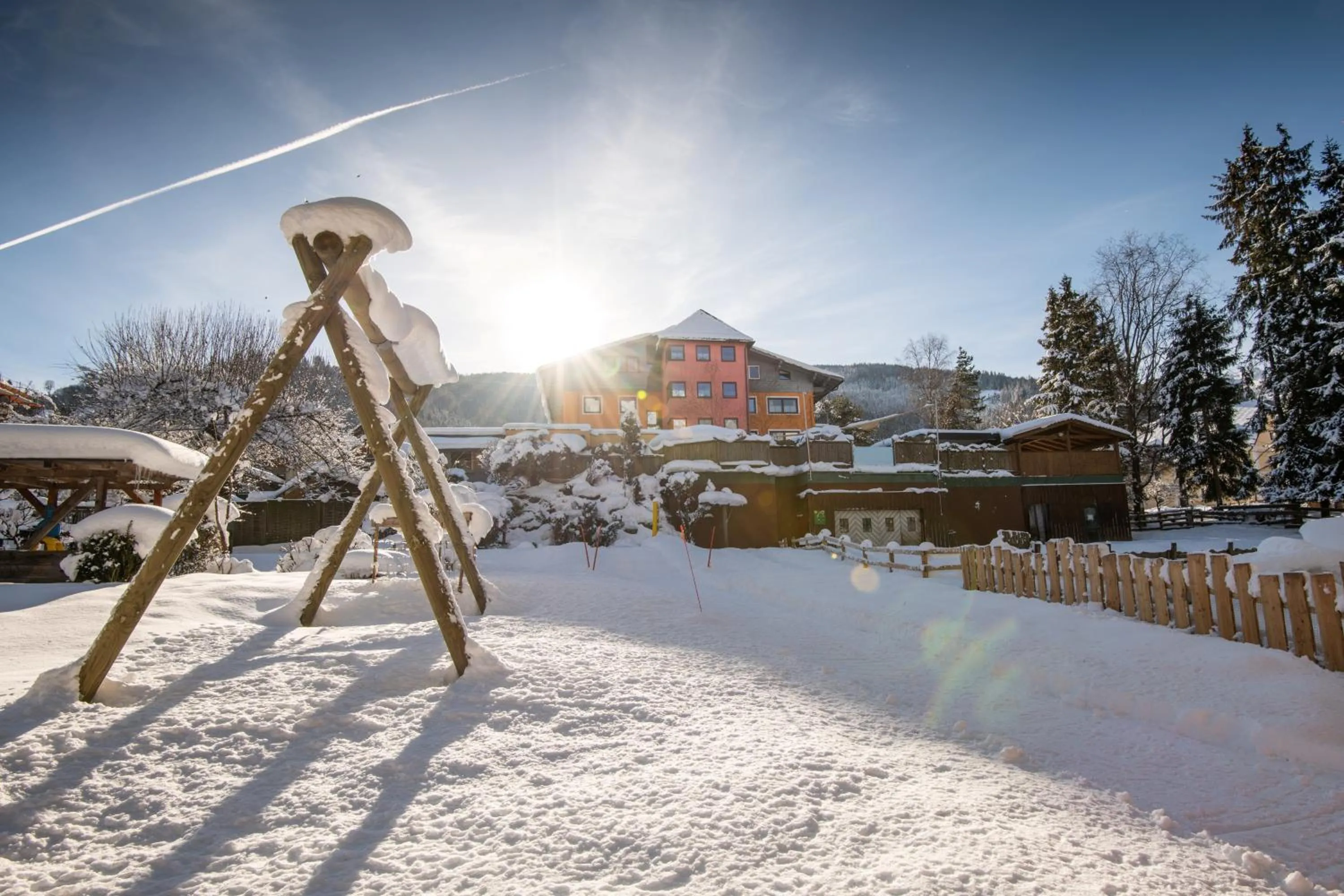Property building in Bliem's Familienhotel