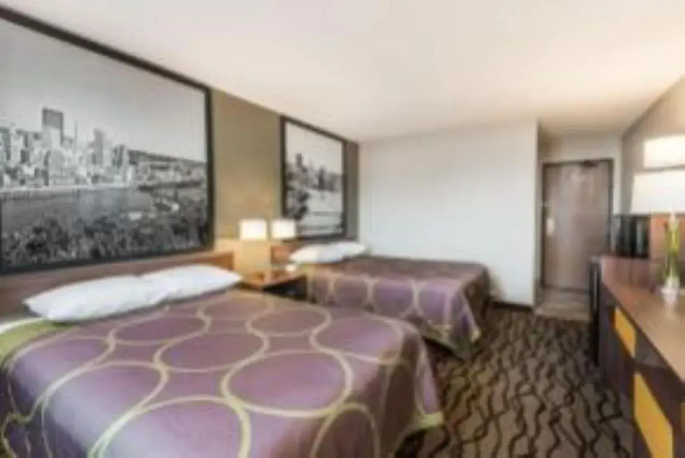 Bed in Super 8 by Wyndham Bedford Bed in Super 8 by Wyndham Bedford