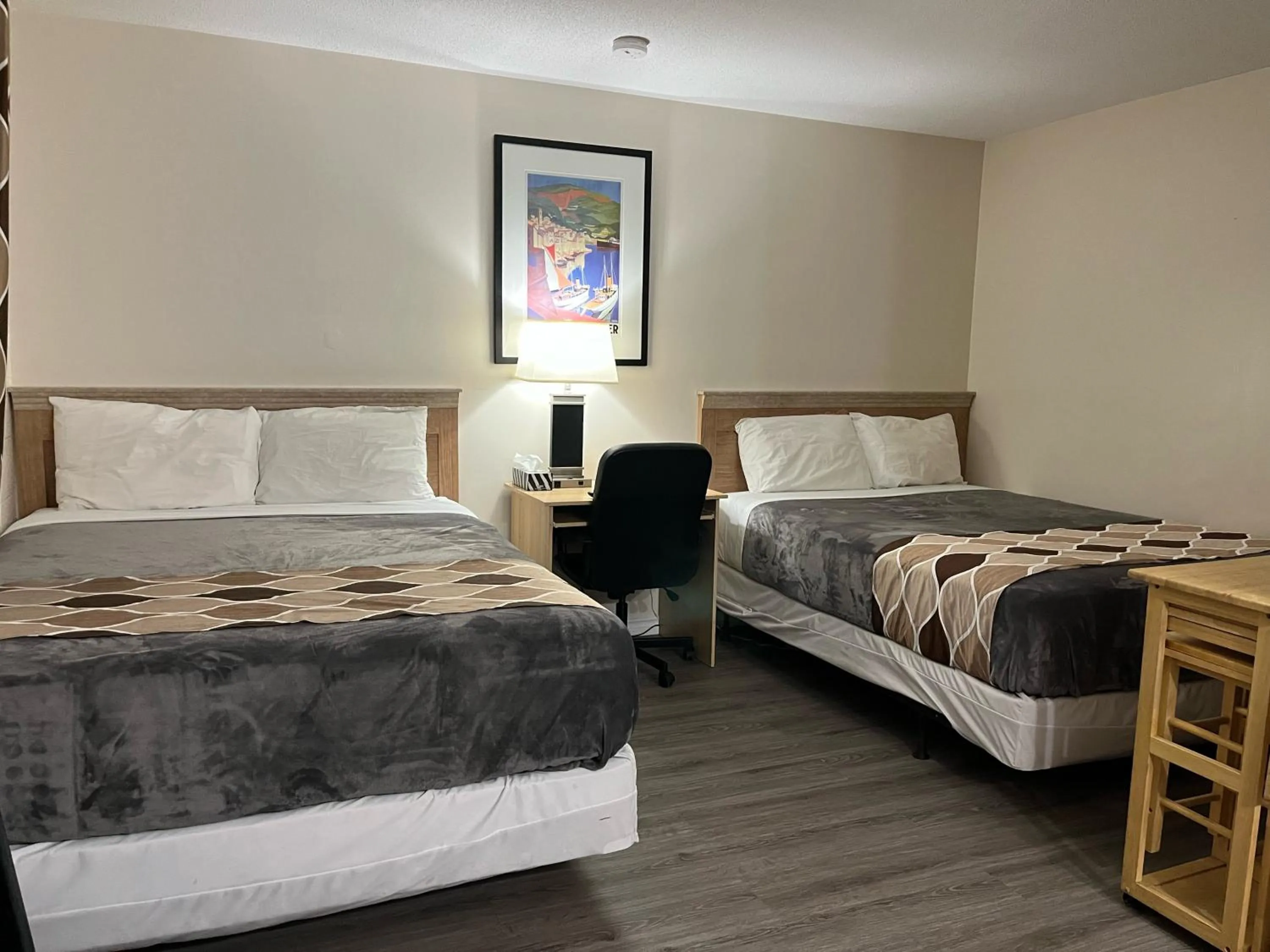 Bed in West Castle Motel