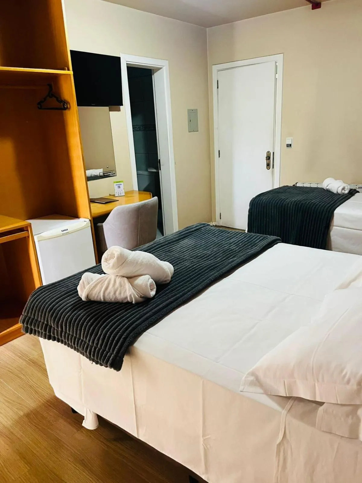 Bed in Pousada Ruppenthal