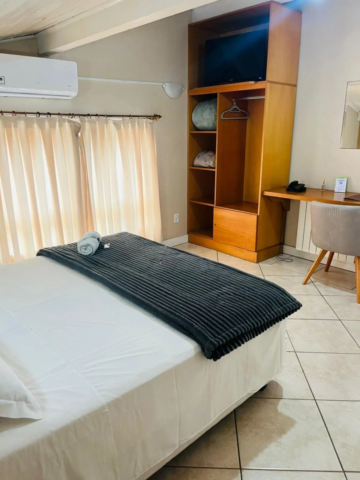 Bed in Pousada Ruppenthal