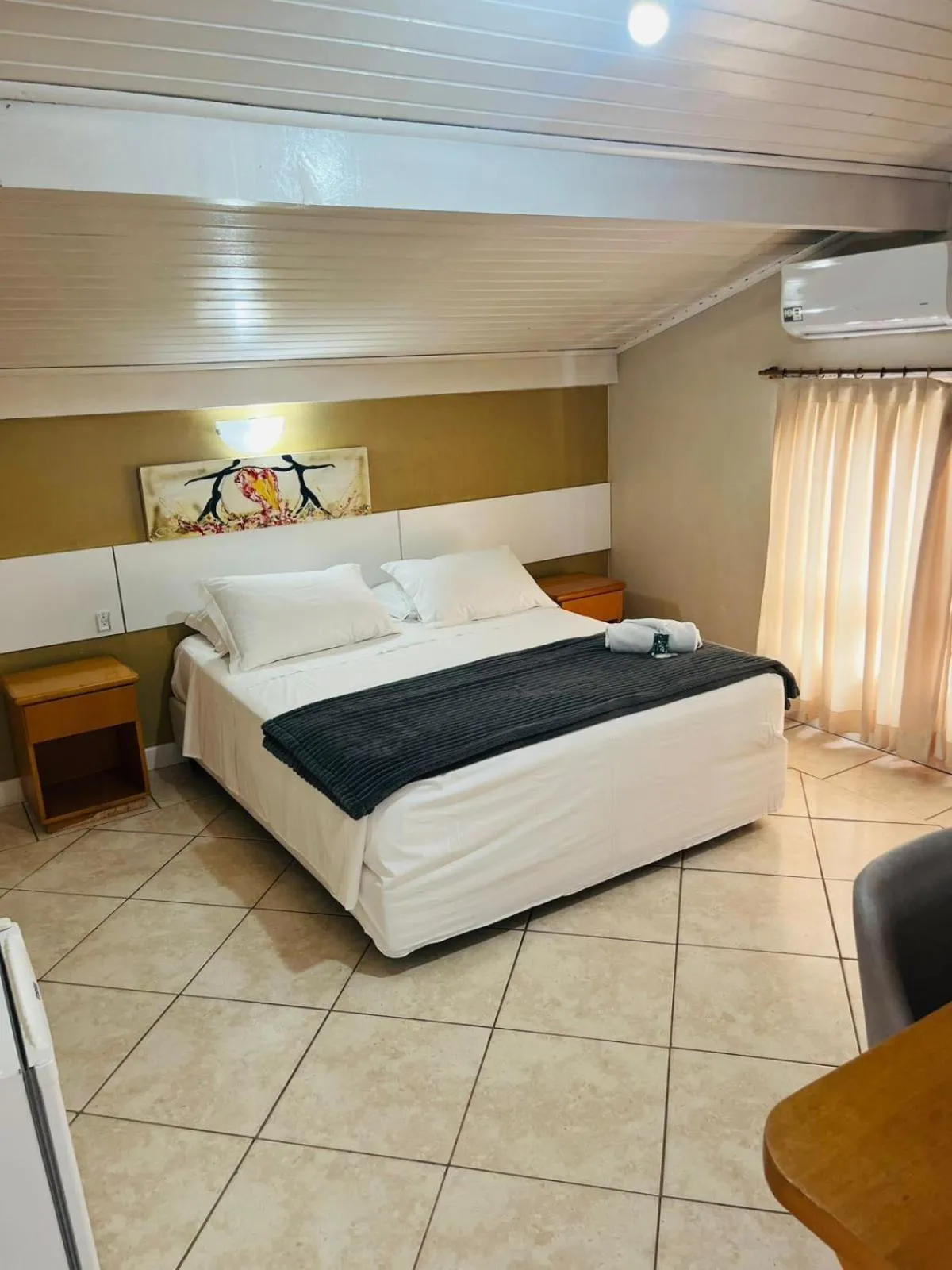 Bed in Pousada Ruppenthal