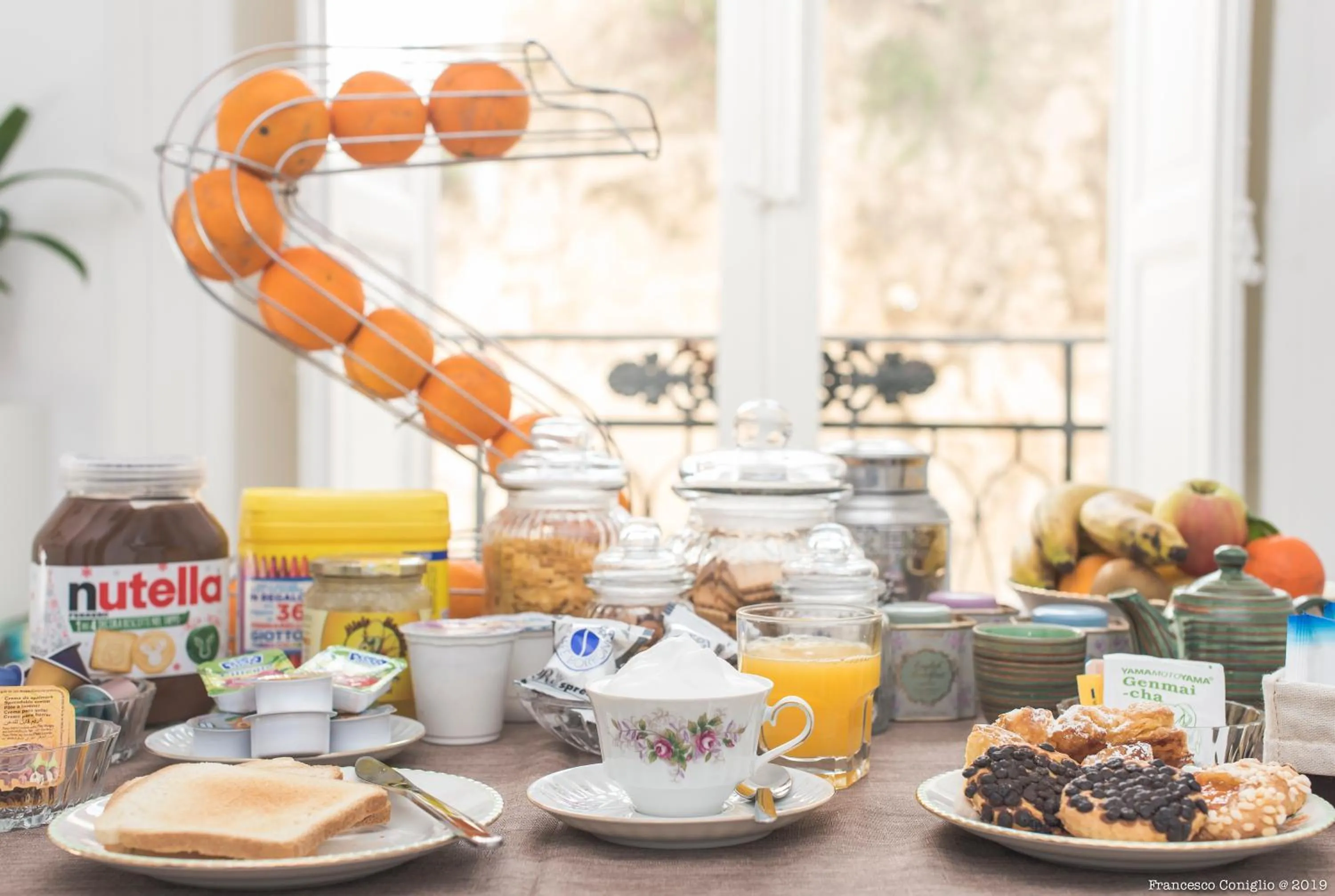 Italian breakfast in Dimora CentroWell