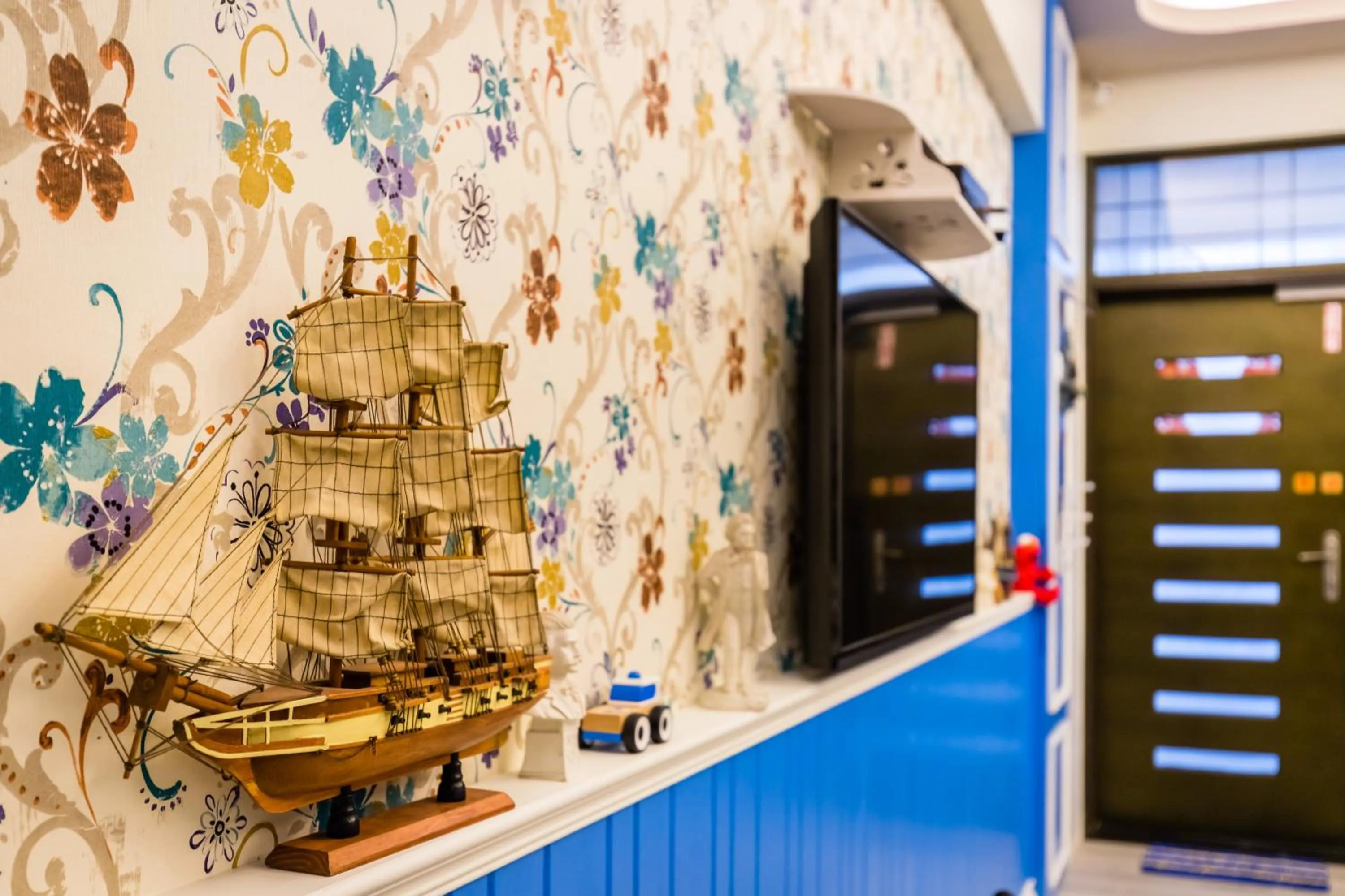 Living room in The Hide Bed and breakfast