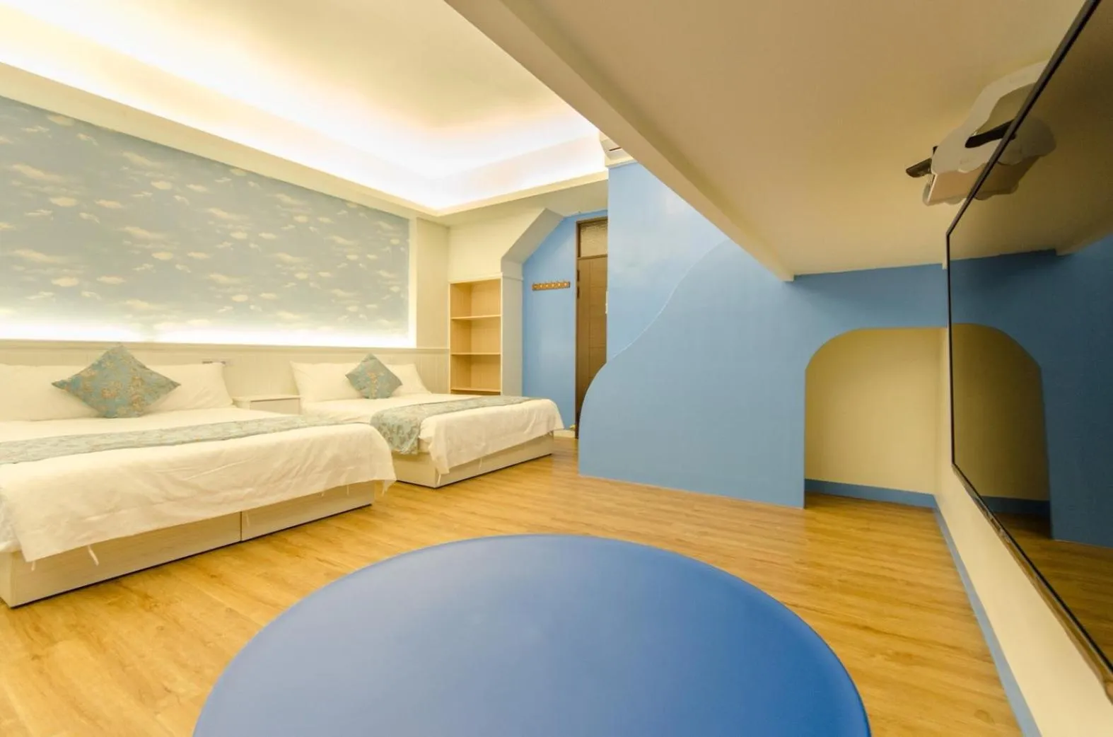 Bedroom in The Hide Bed and breakfast