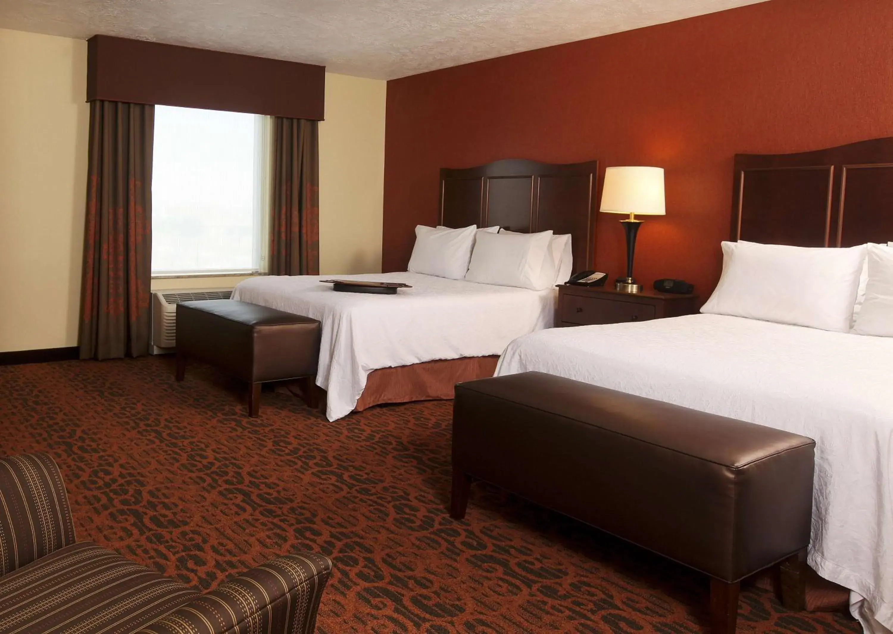 Queen Room with Two Queen Beds - Mobility and Hearing Access/Non-Smoking in Hampton Inn & Suites Fargo Medical Center Queen Room with Two Queen Beds - Mobility and Hearing Access/Non-Smoking in Hampton Inn & Suites Fargo Medical Center