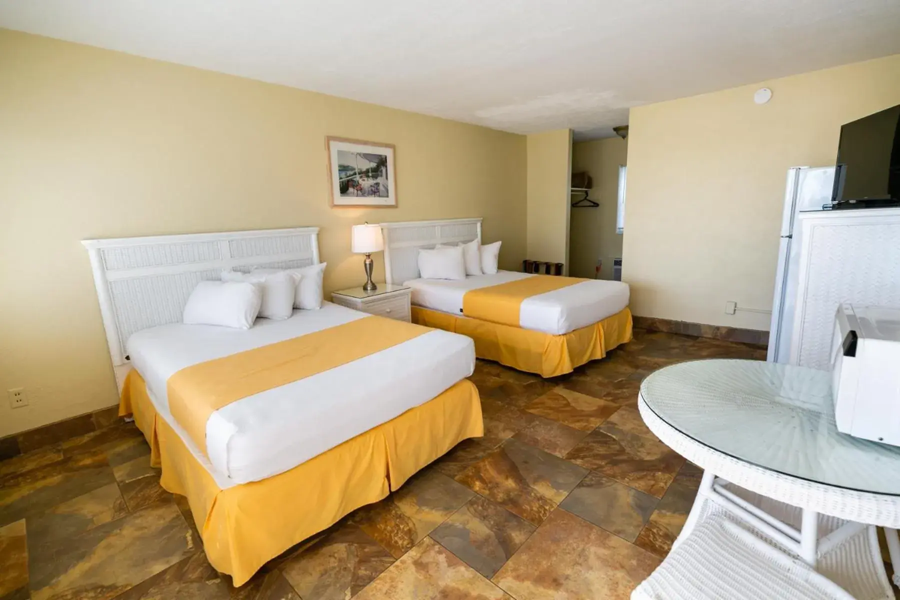 Standard Room with Two Double Beds in American Safari Motel Wildwood Crest Beach Standard Room with Two Double Beds in American Safari Motel Wildwood Crest Beach